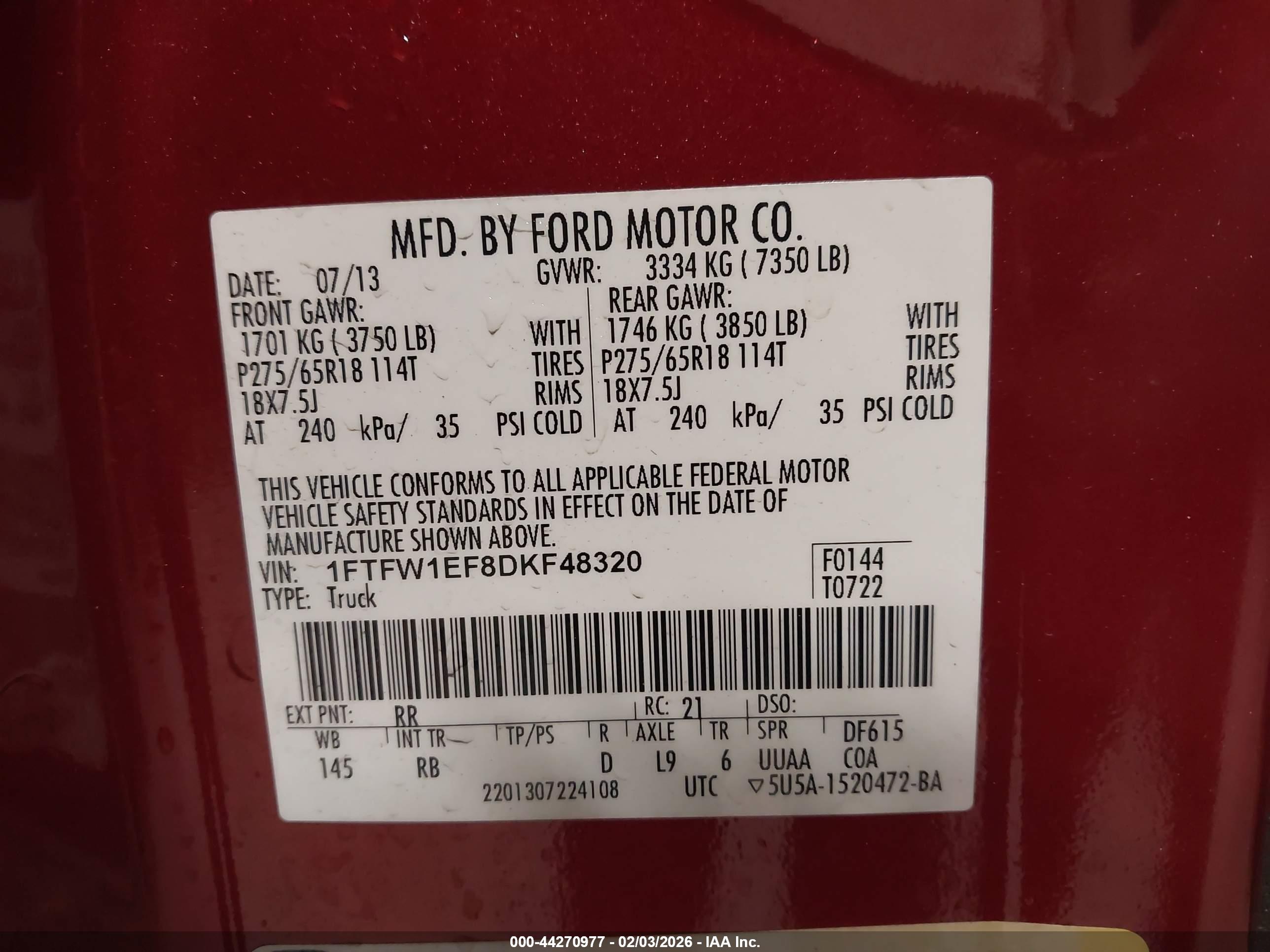 FORD F-150 image 9