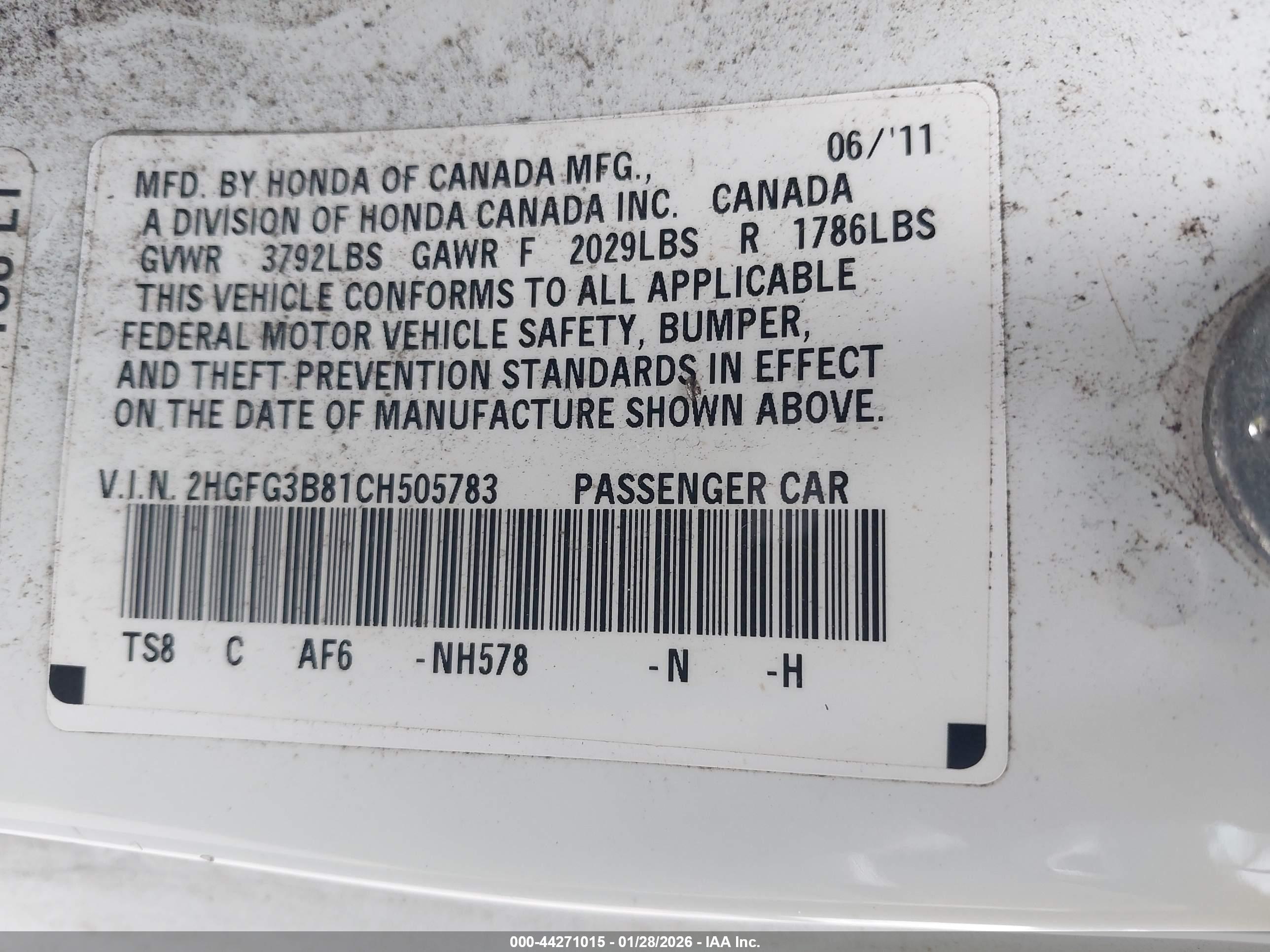 HONDA CIVIC image 9