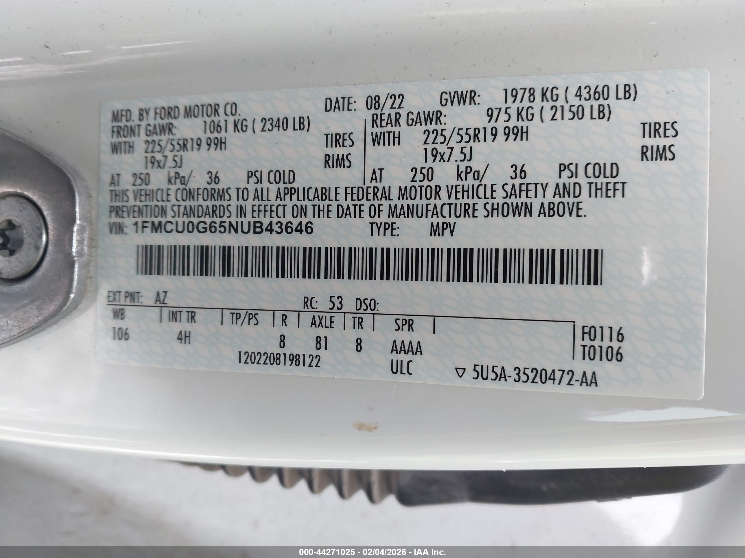 FORD ESCAPE image 9