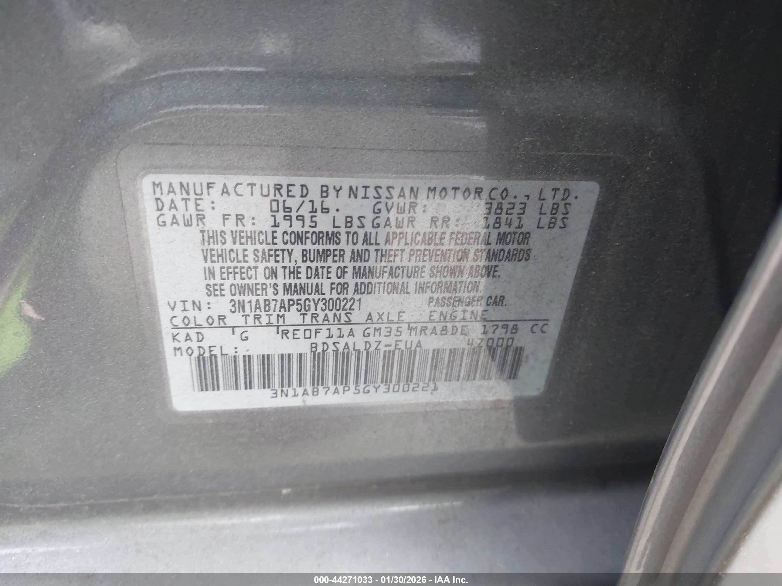 NISSAN SENTRA image 9