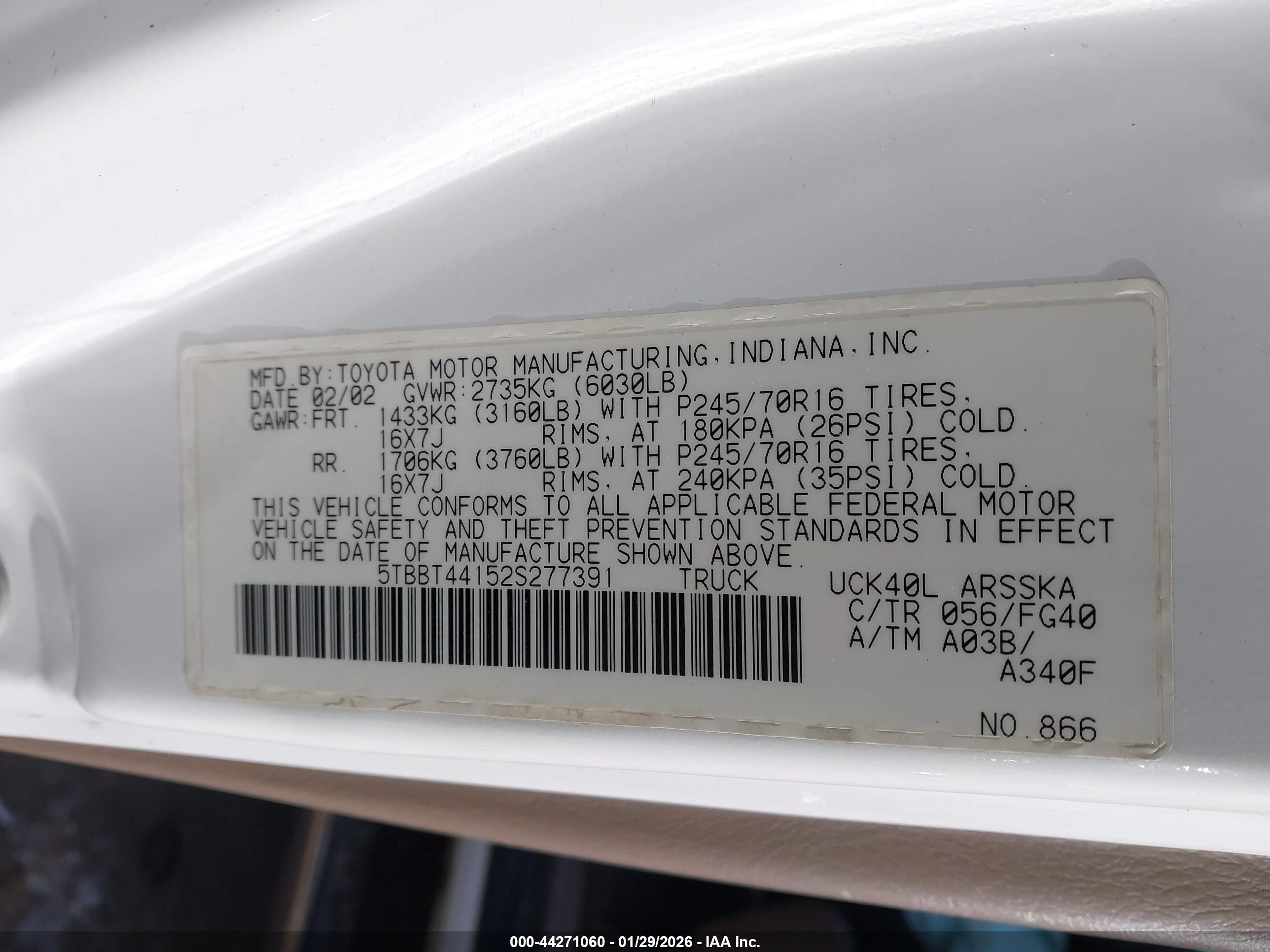 TOYOTA TUNDRA image 9