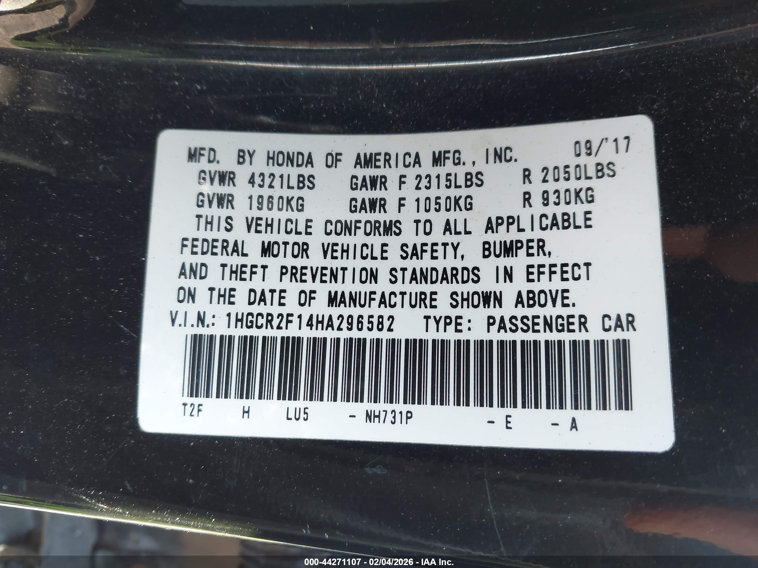 HONDA ACCORD image 9