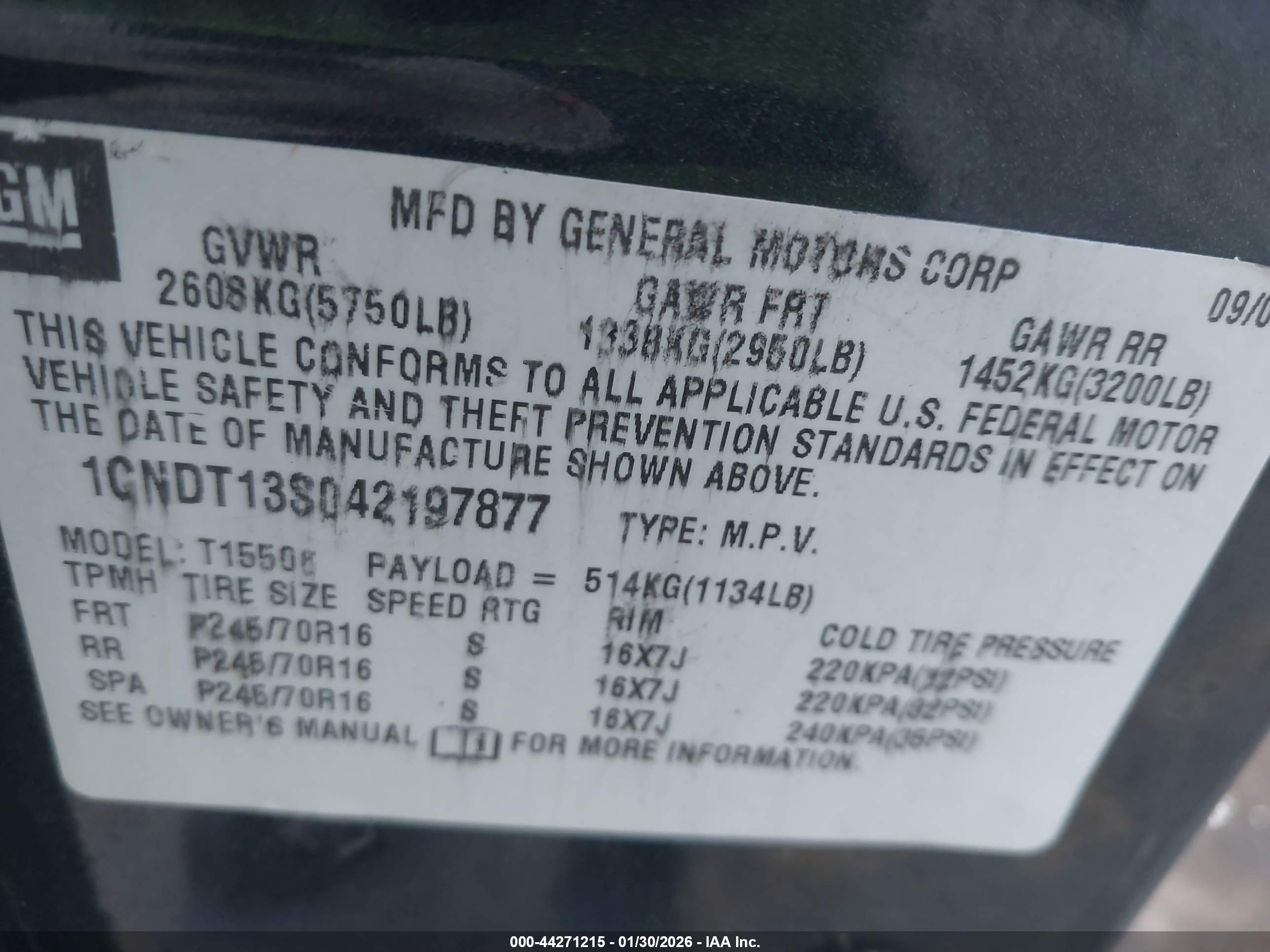 CHEVROLET TRAILBLAZER image 9