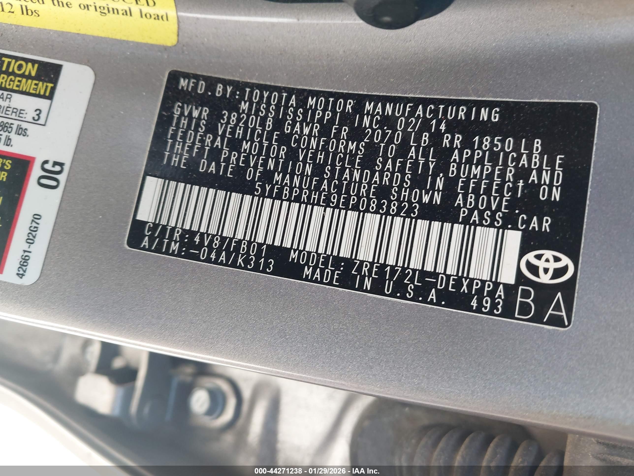 TOYOTA COROLLA image 9