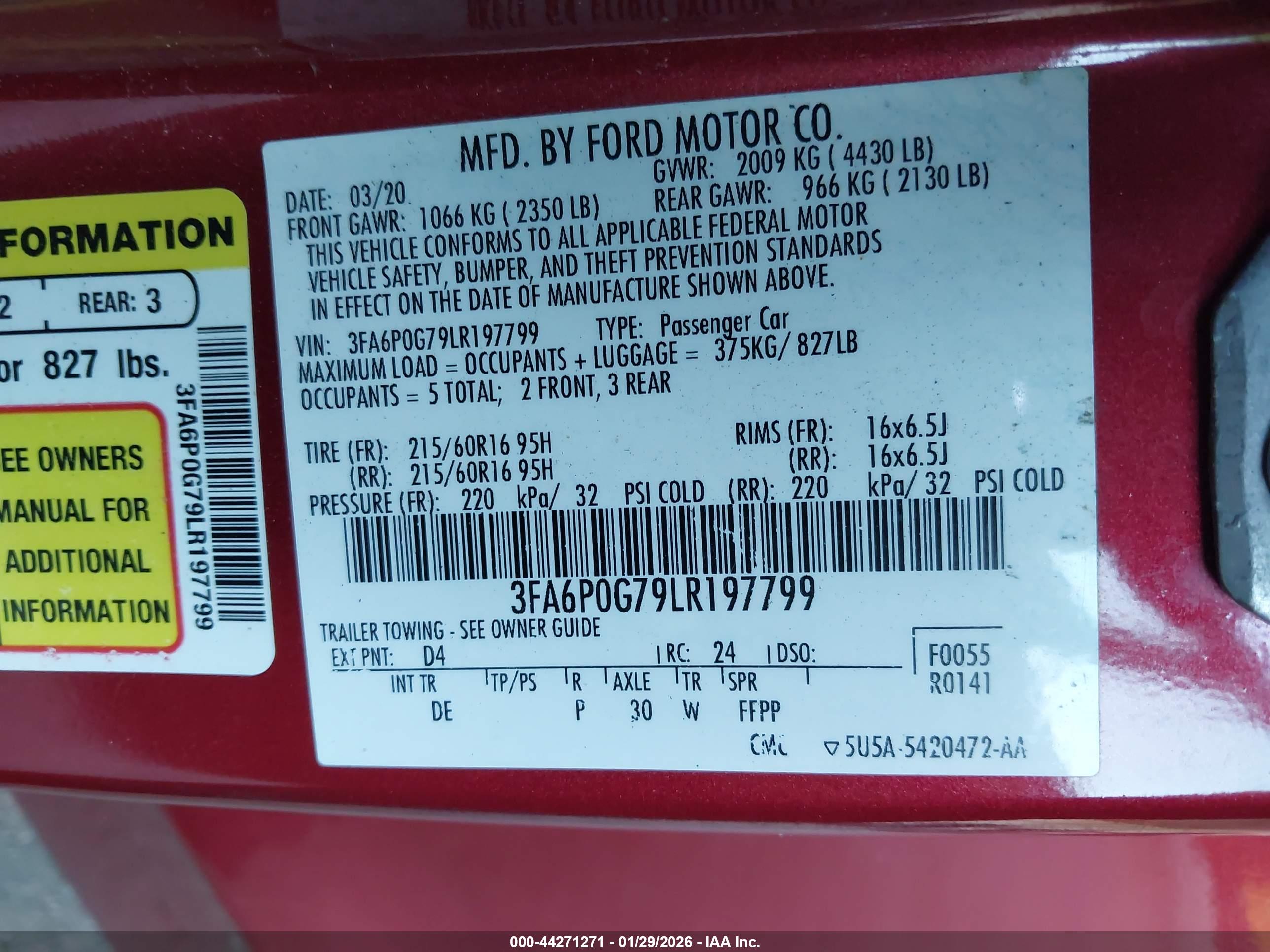 FORD FUSION image 9