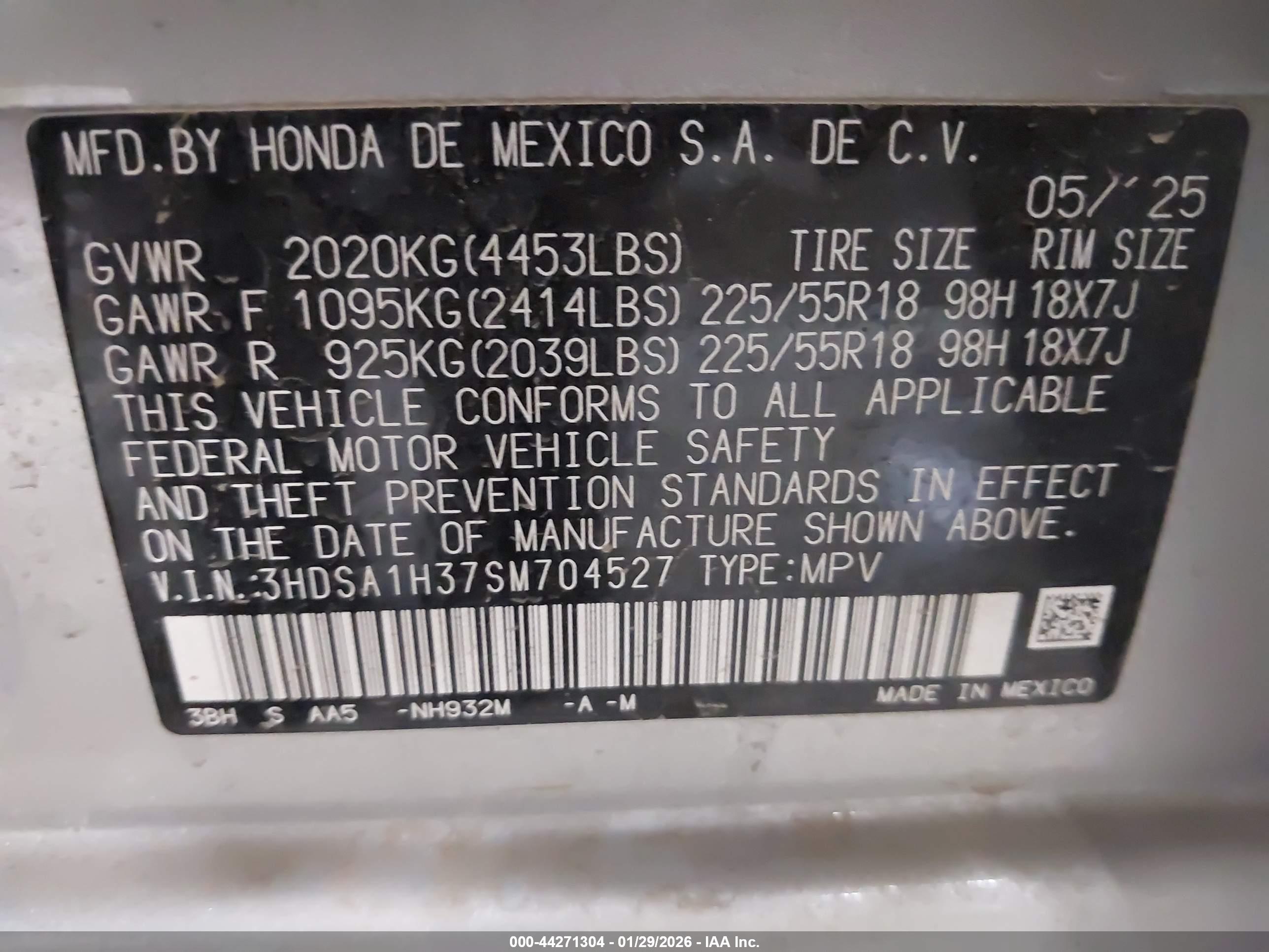 ACURA ADX image 9