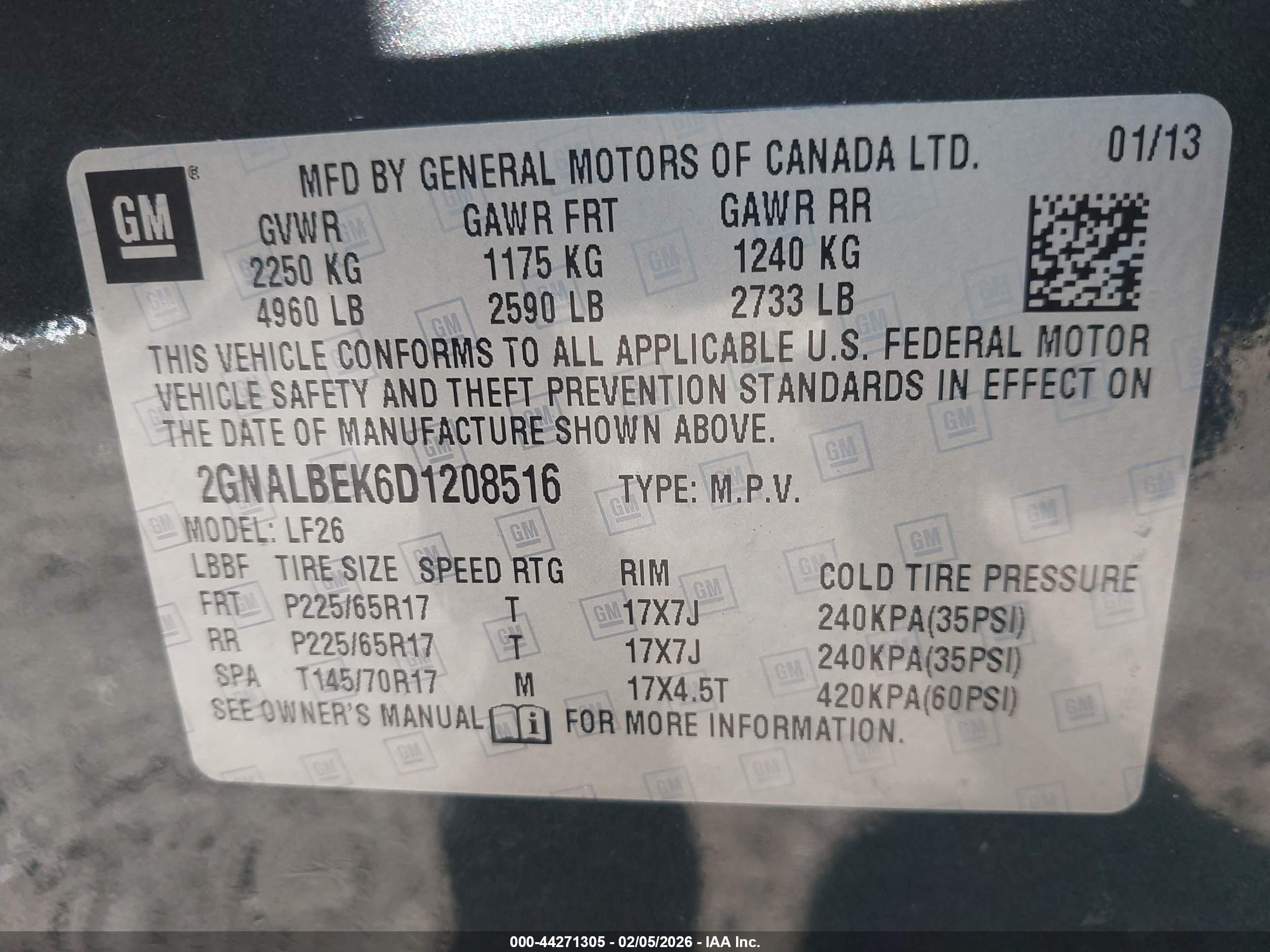 CHEVROLET EQUINOX image 9