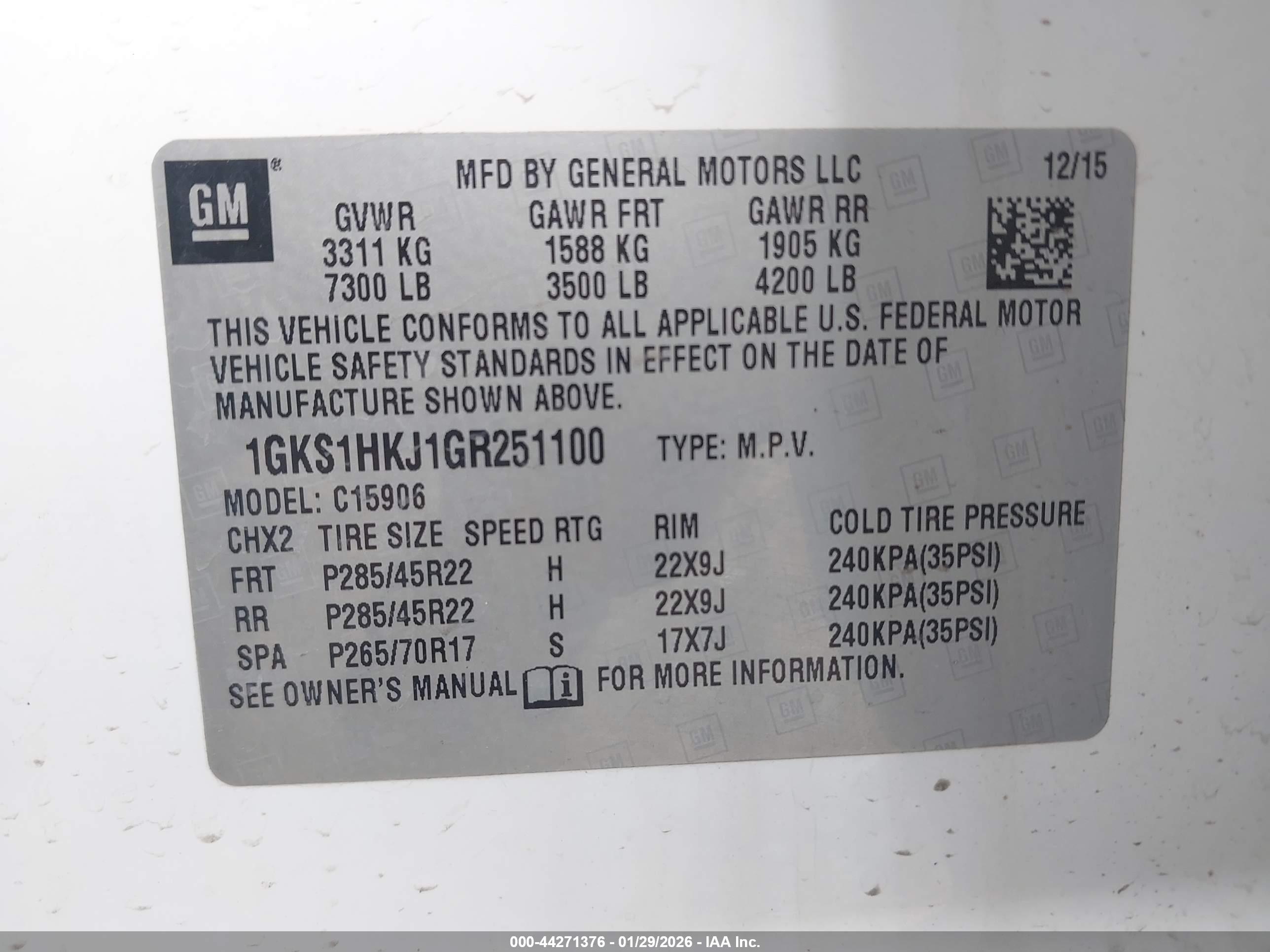GMC YUKON image 9