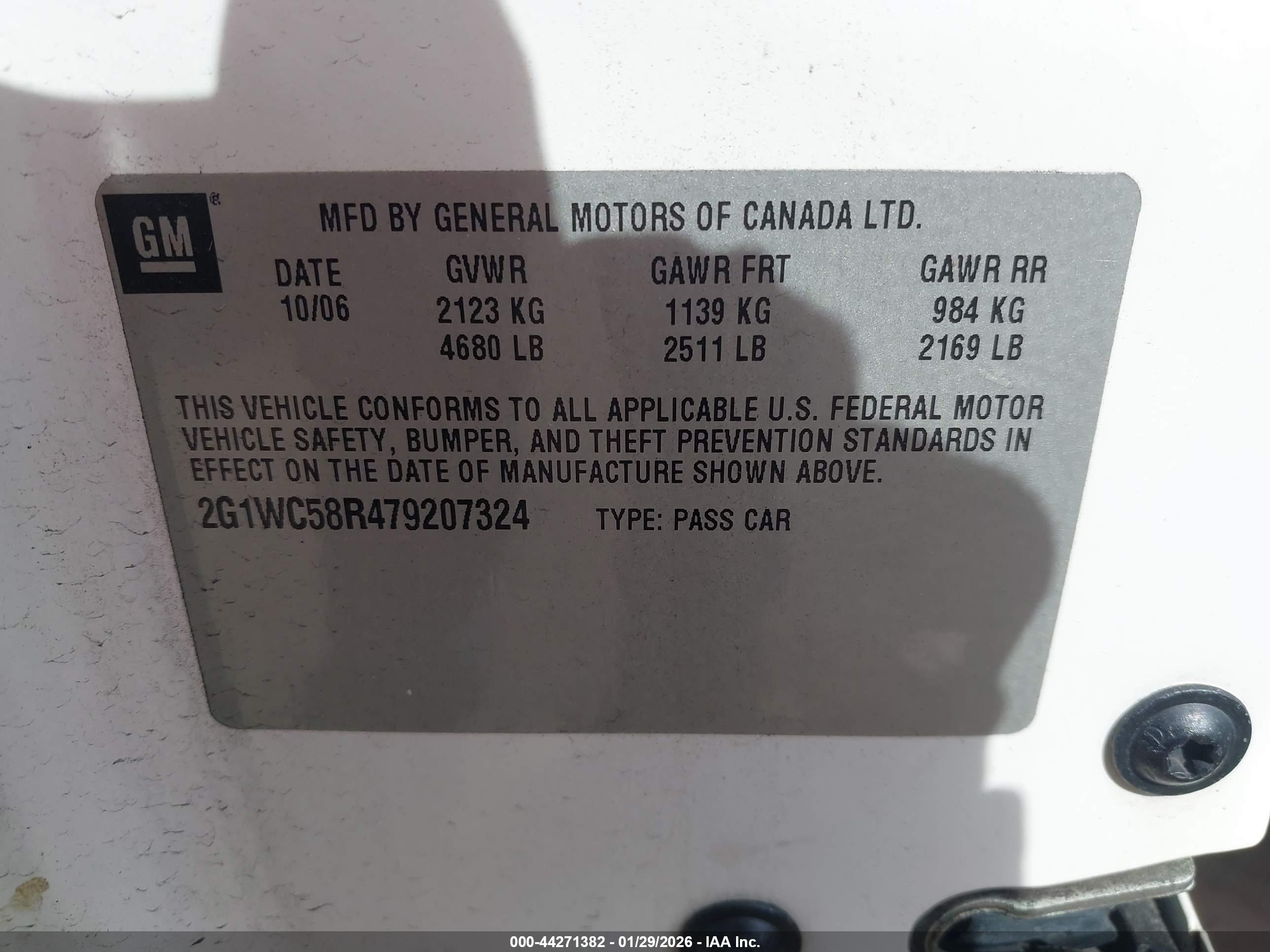 CHEVROLET IMPALA image 9