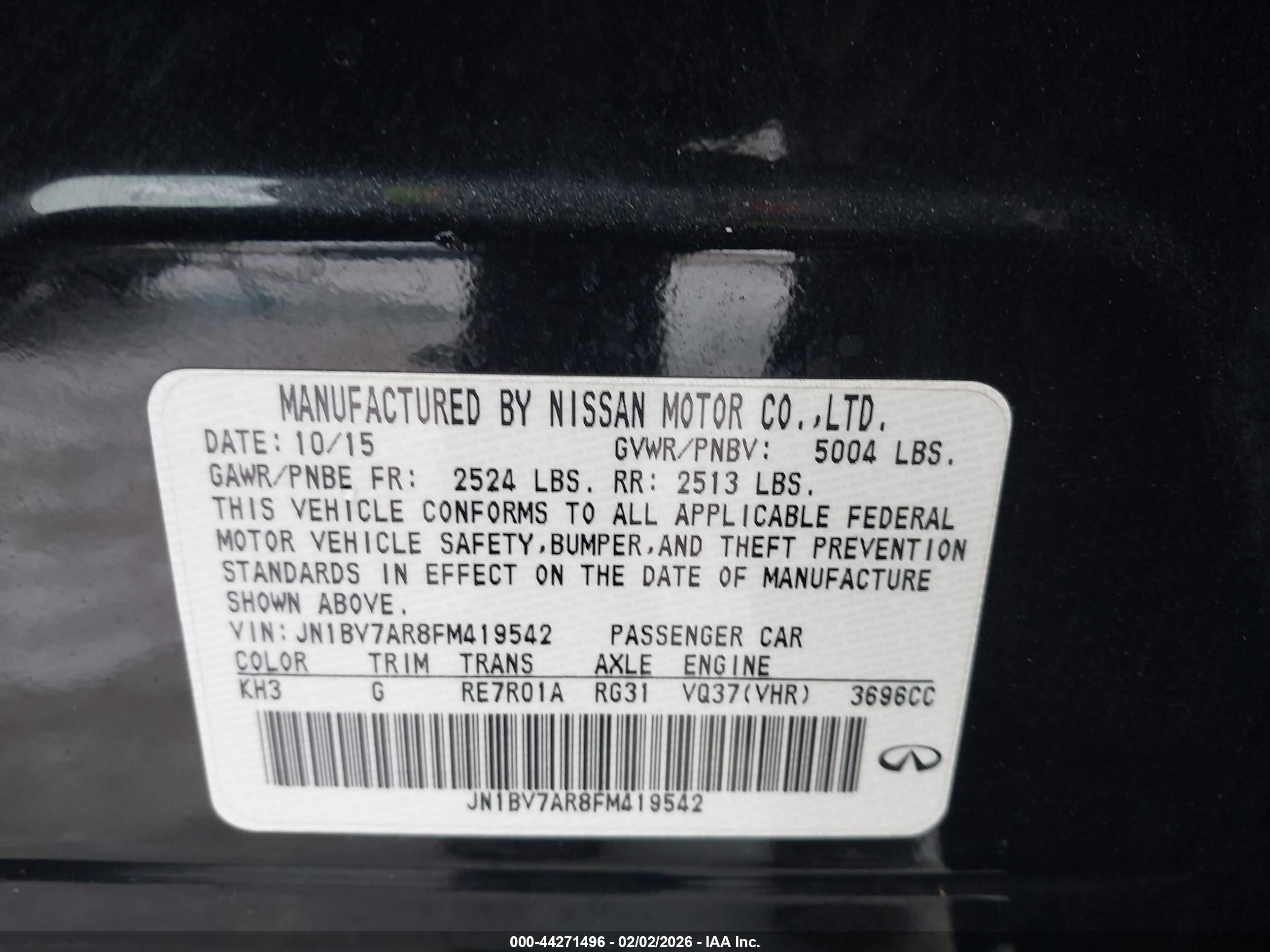 INFINITI Q50 image 9