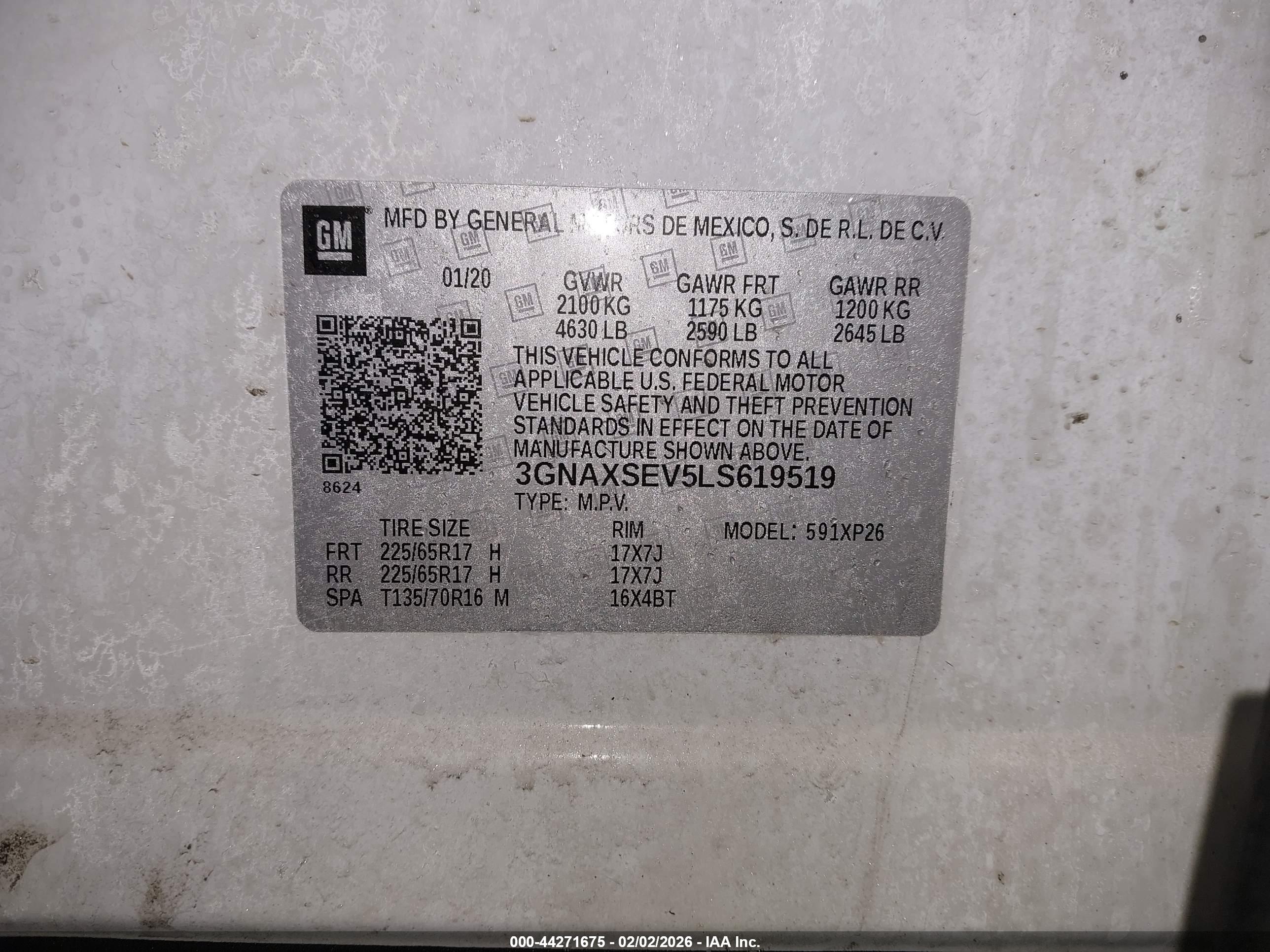 CHEVROLET EQUINOX image 9