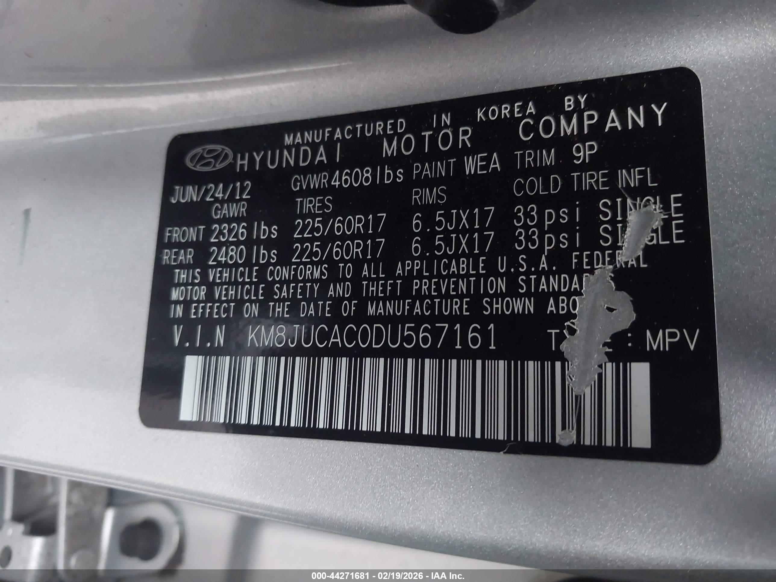 HYUNDAI TUCSON image 9