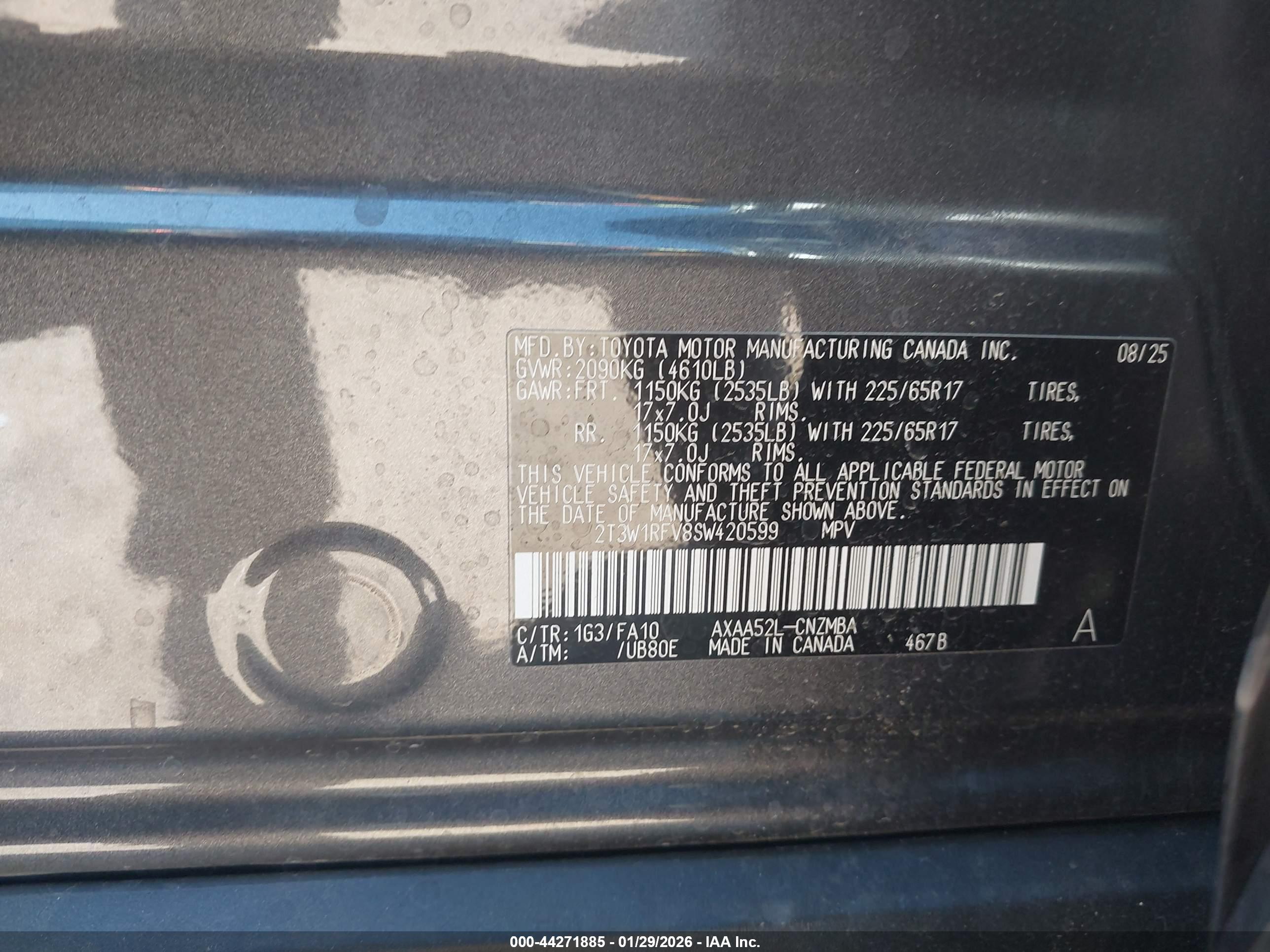 TOYOTA RAV4 image 9