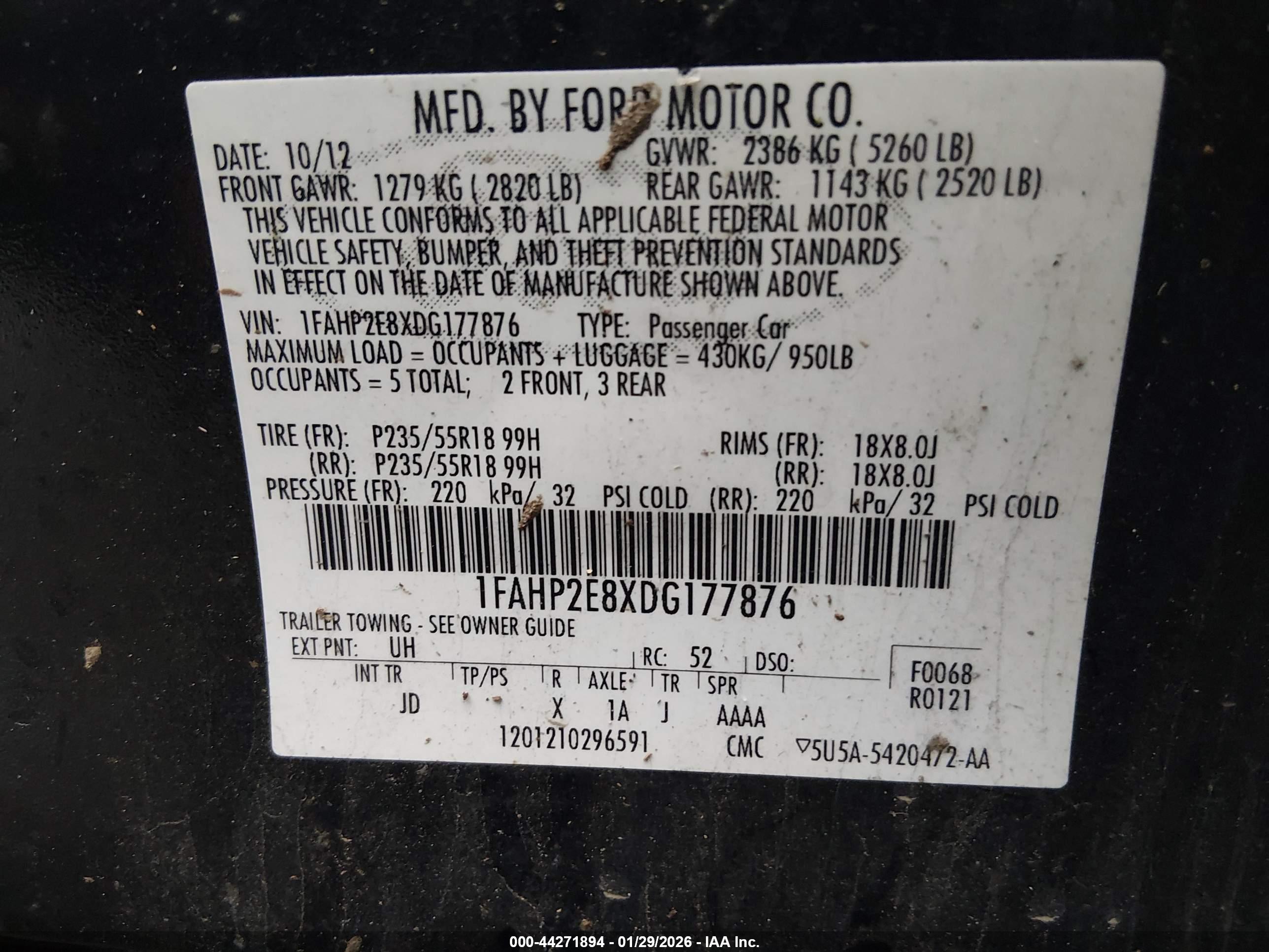 FORD TAURUS image 9