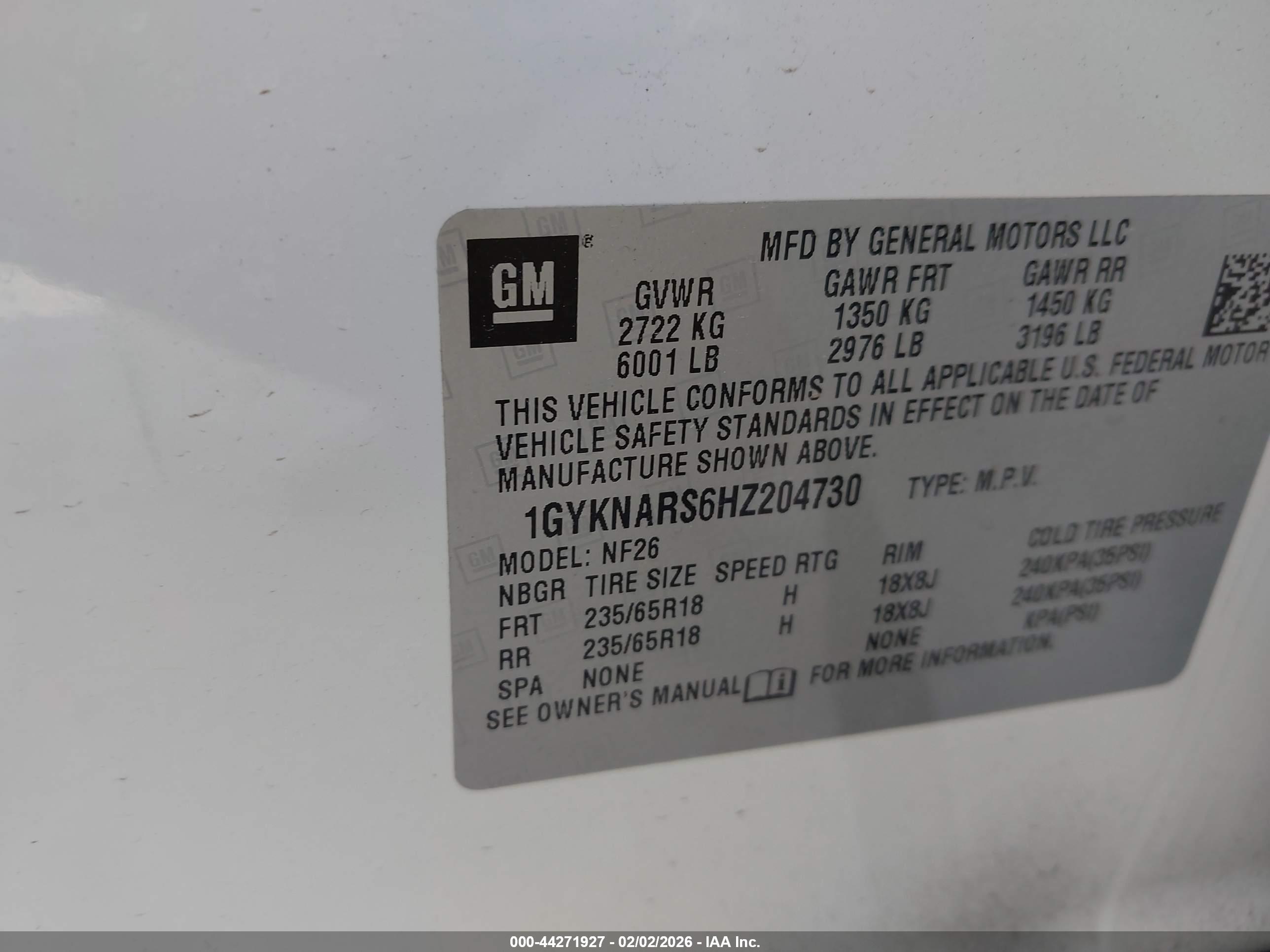 CADILLAC XT5 image 9