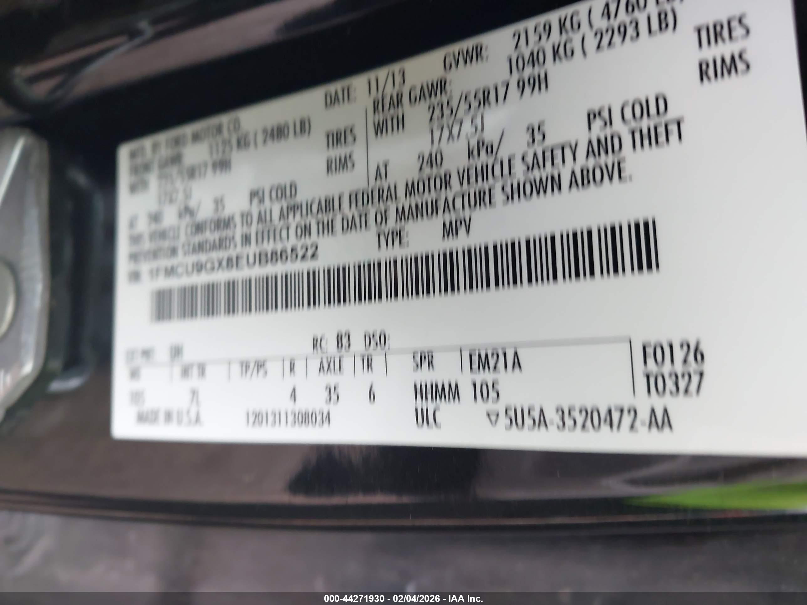 FORD ESCAPE image 9