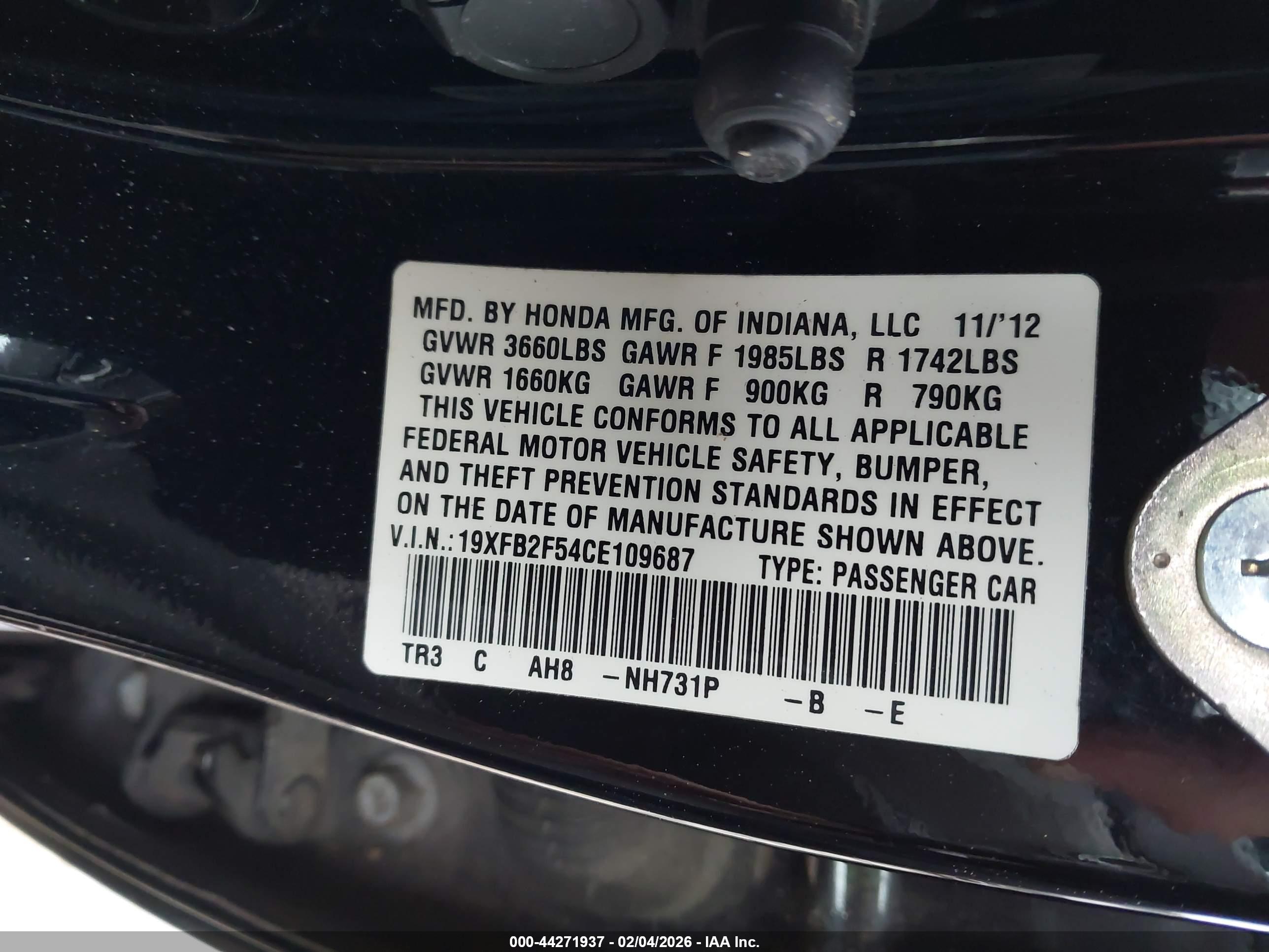 HONDA CIVIC image 9