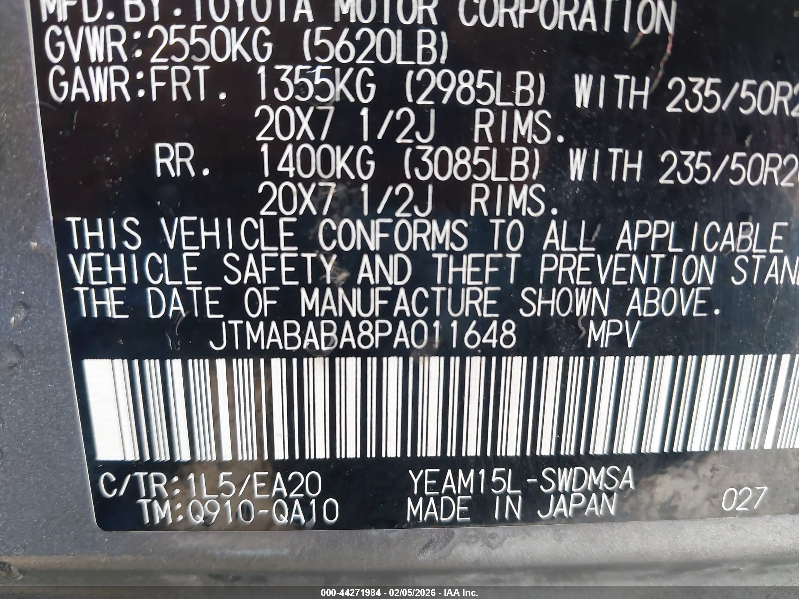 SUBARU SOLTERRA image 9