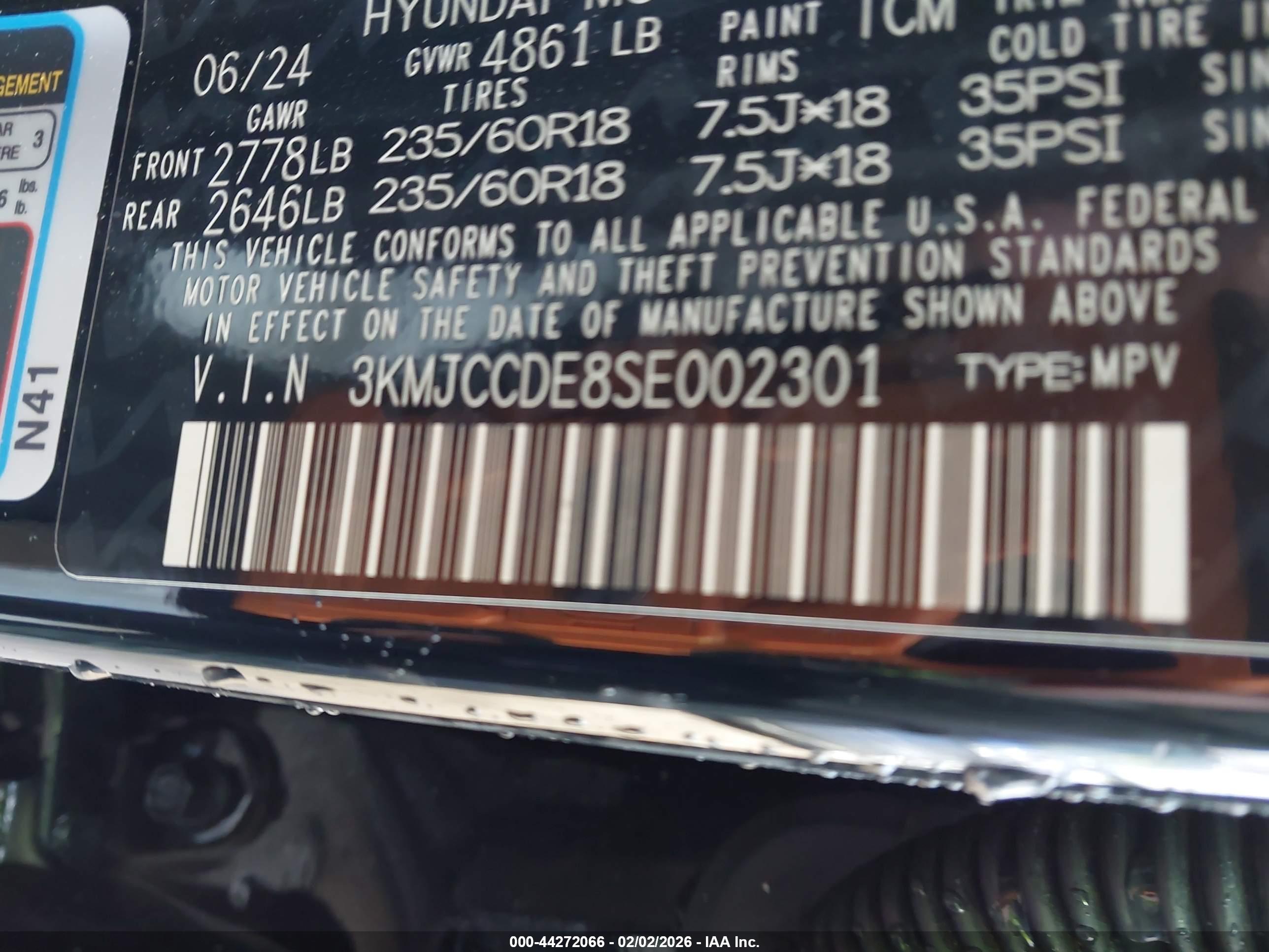HYUNDAI TUCSON image 9