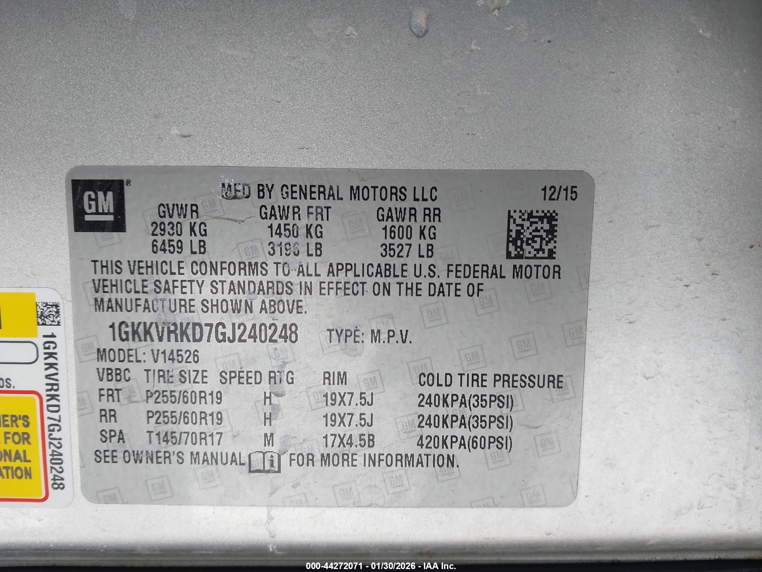 GMC ACADIA image 9