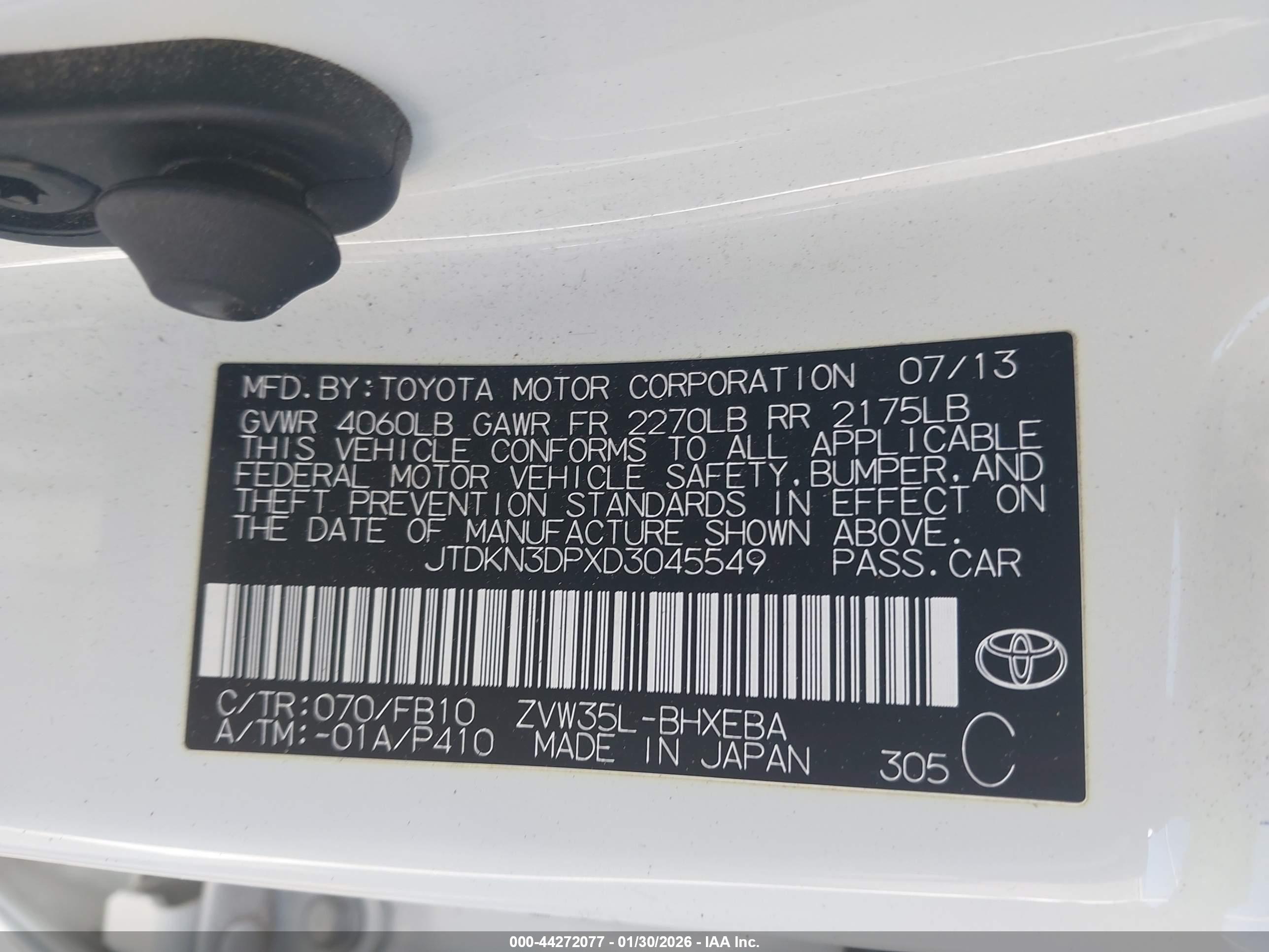 TOYOTA PRIUS image 9