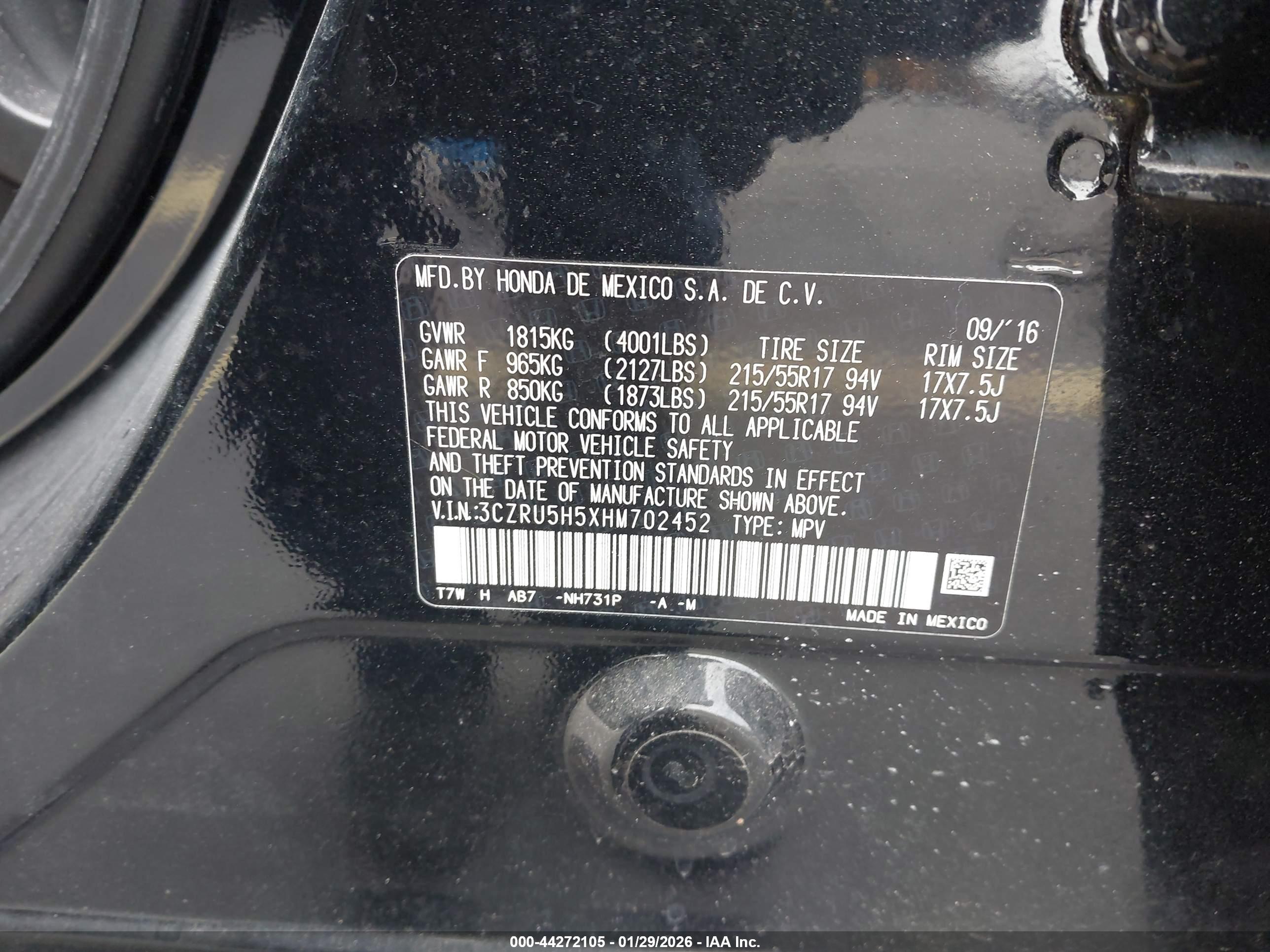 HONDA HR-V image 9