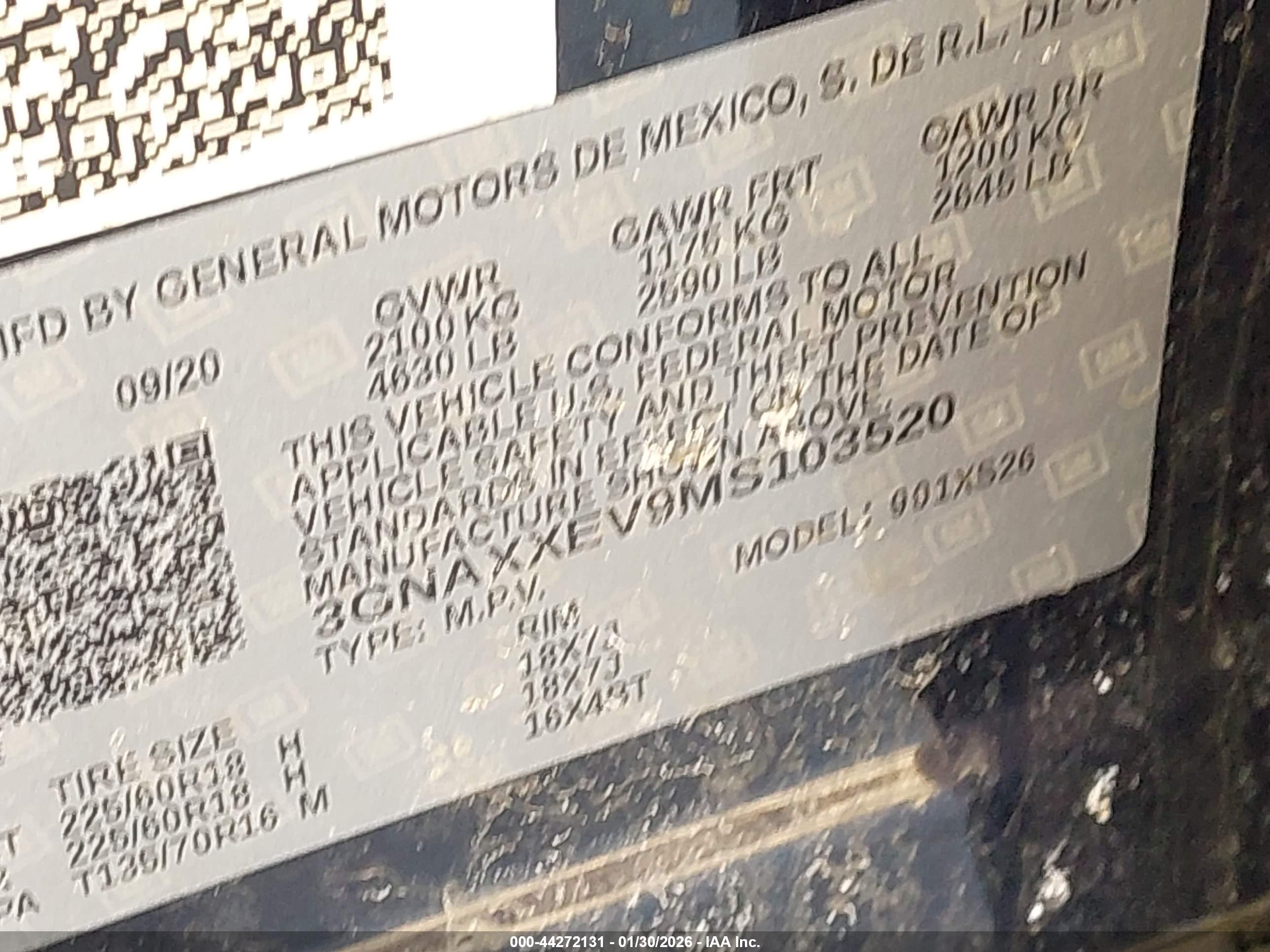 CHEVROLET EQUINOX image 9