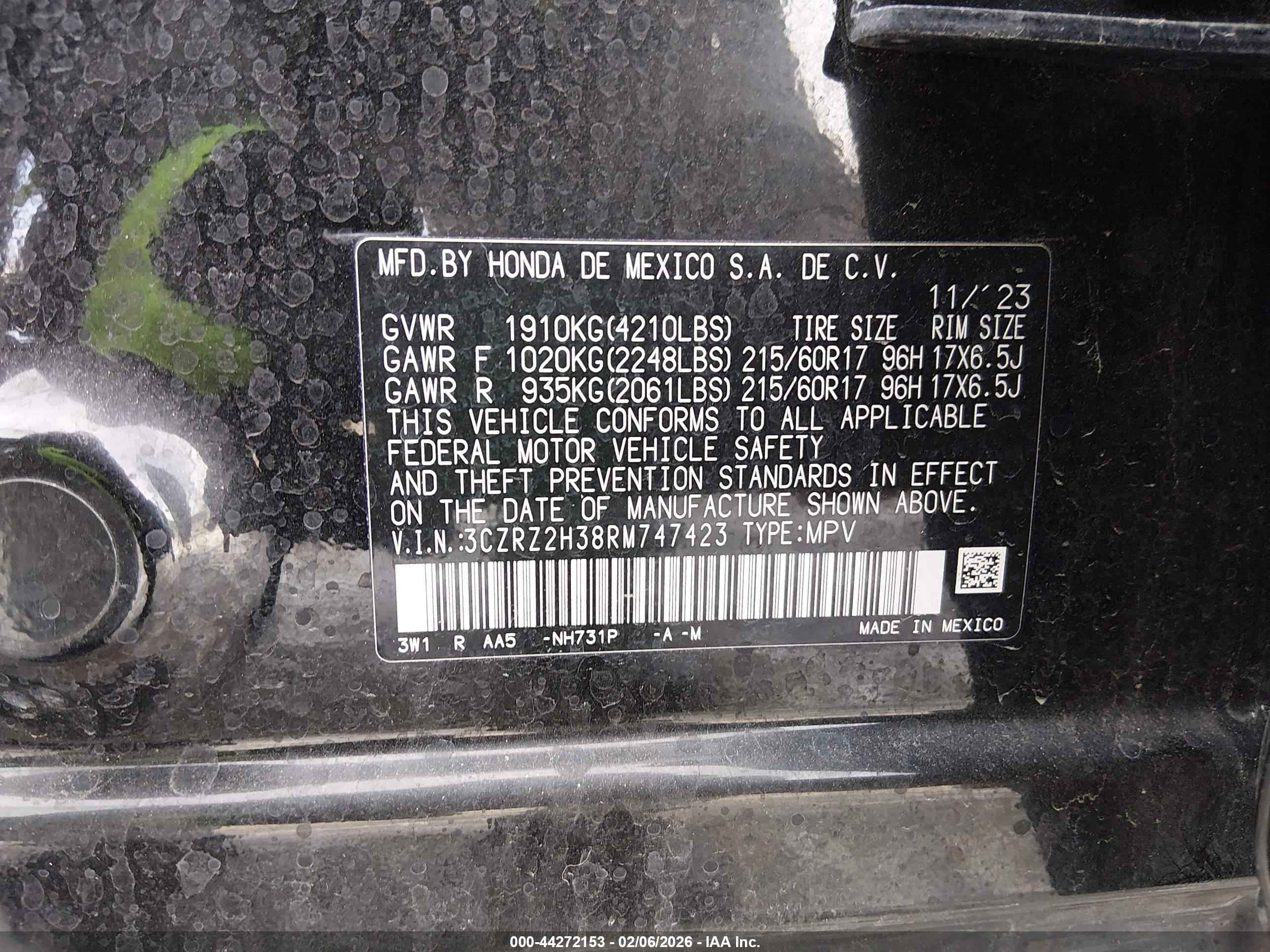 HONDA HR-V image 9