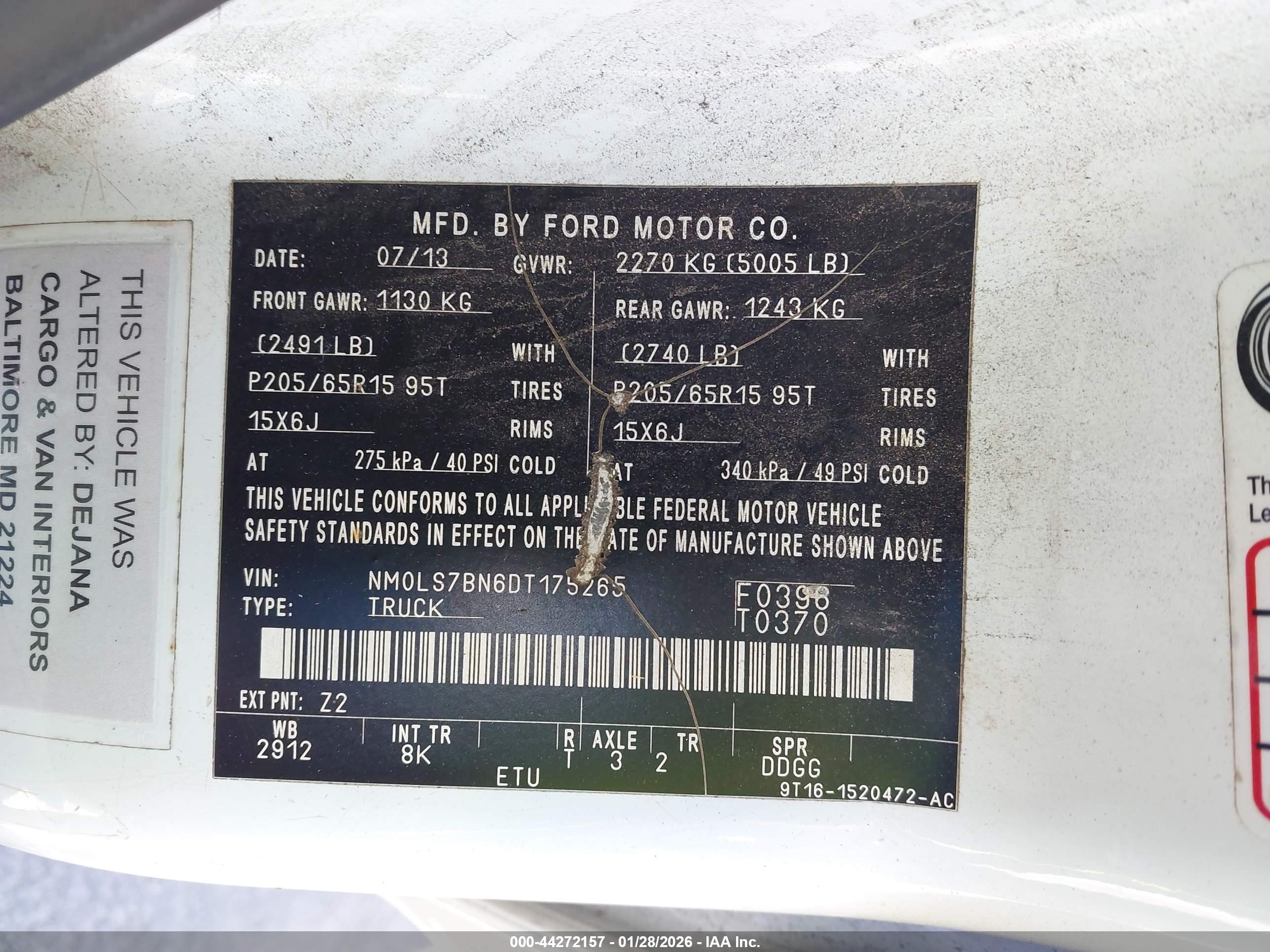 FORD TRANSIT image 9