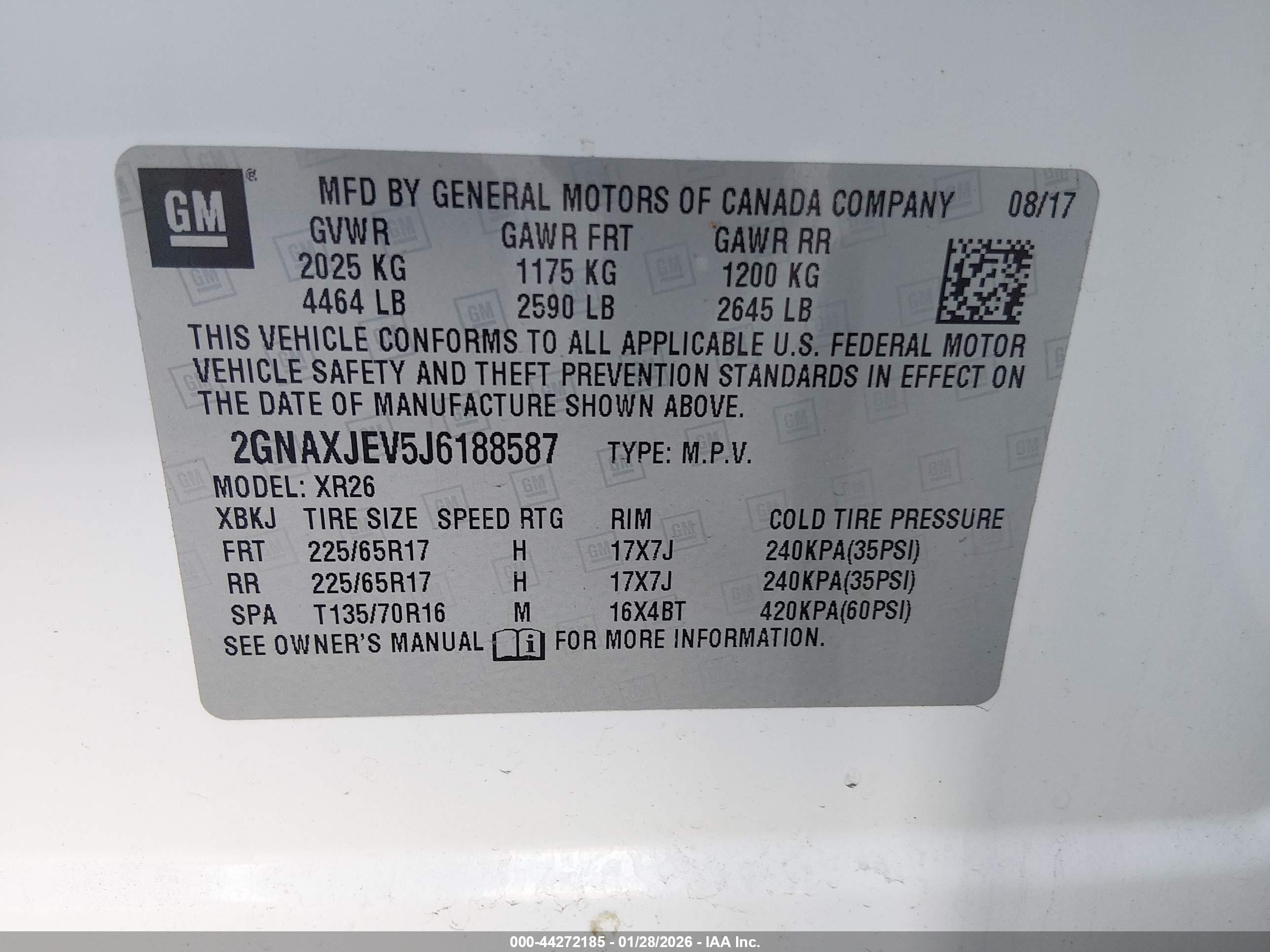 CHEVROLET EQUINOX image 9