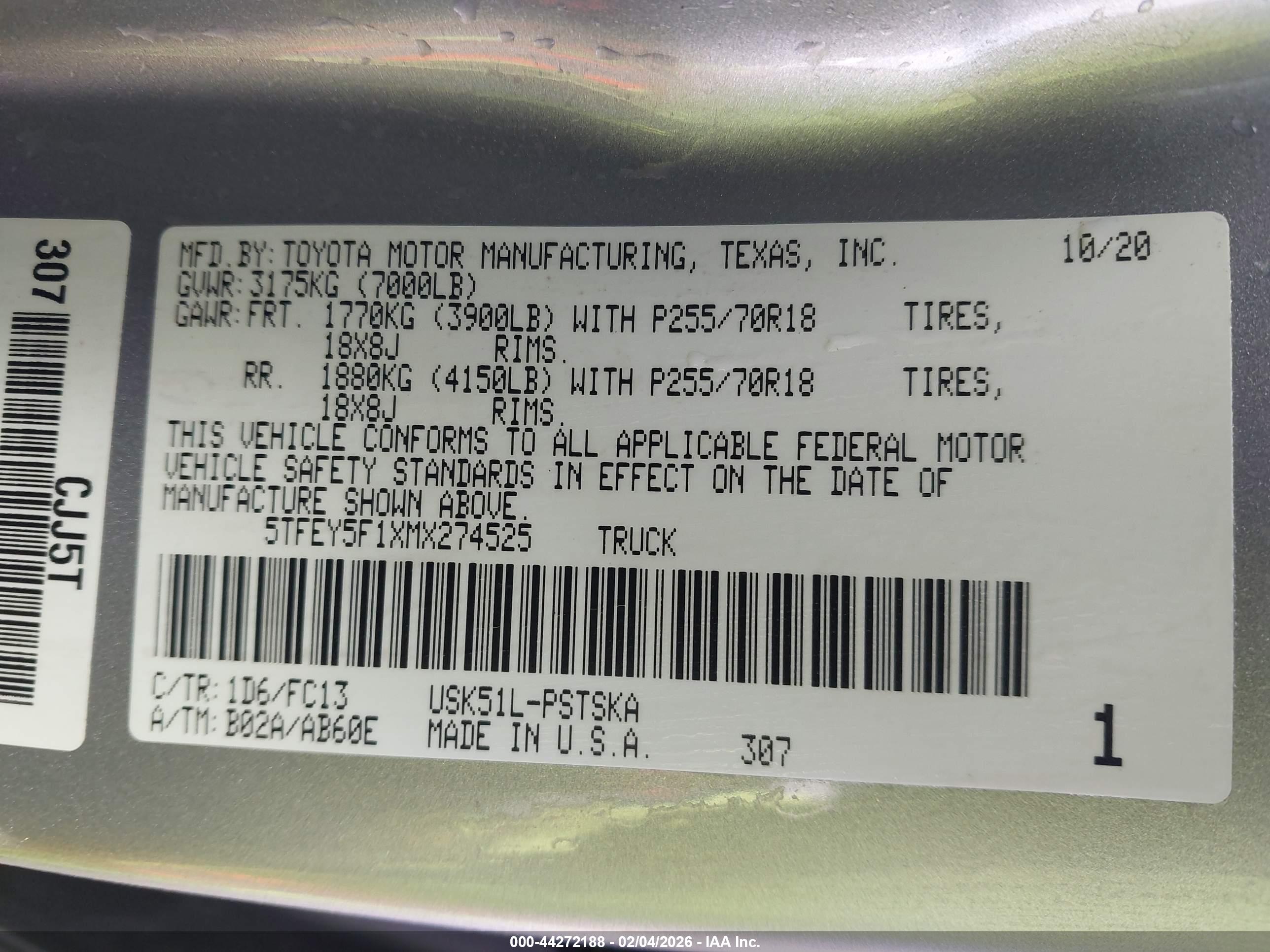 TOYOTA TUNDRA image 9