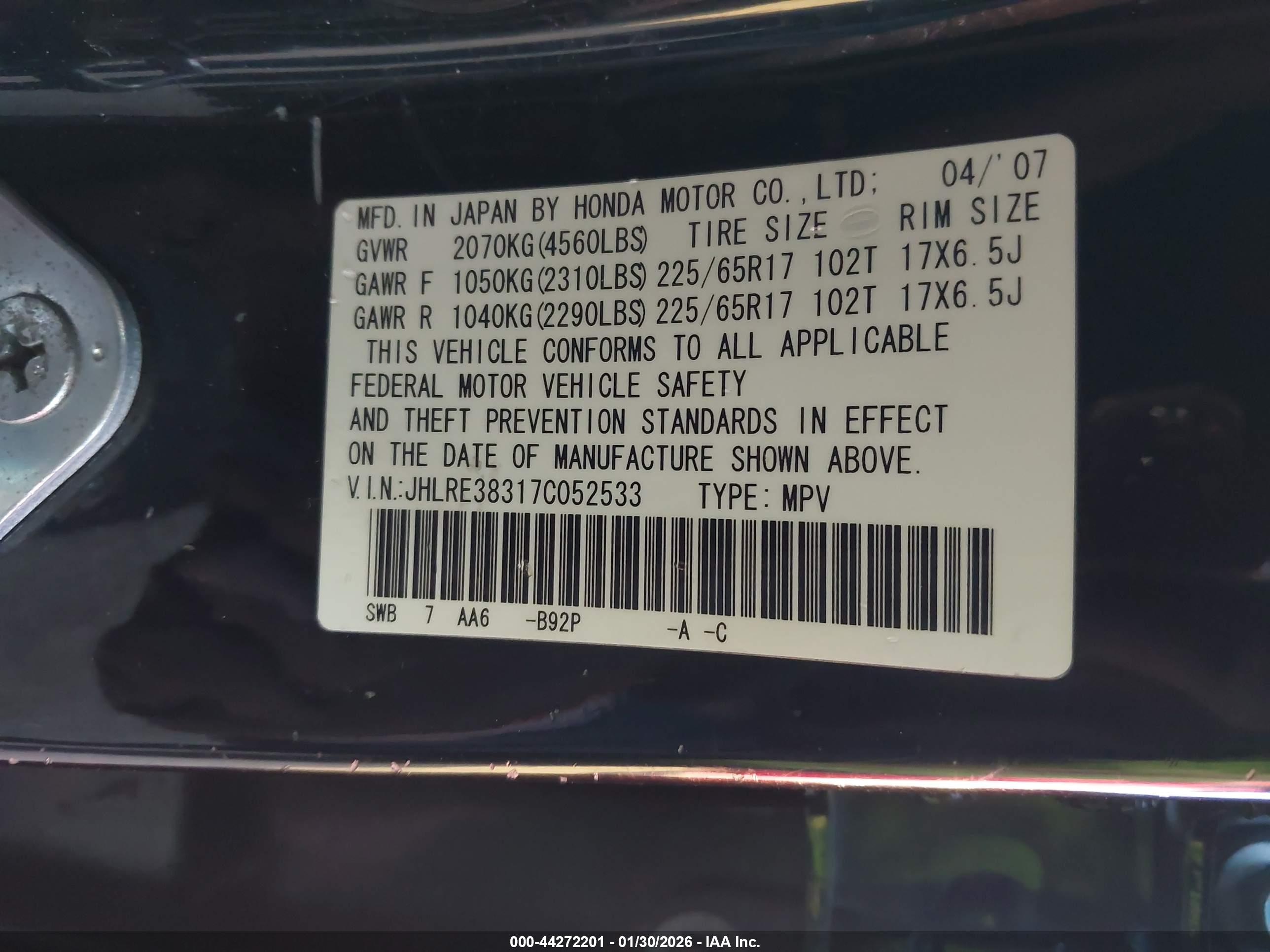 HONDA CR-V image 9