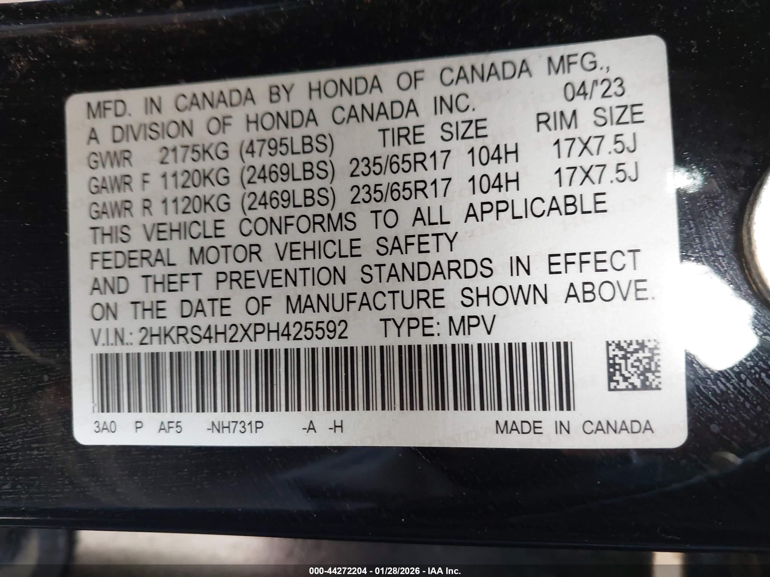 HONDA CR-V image 9