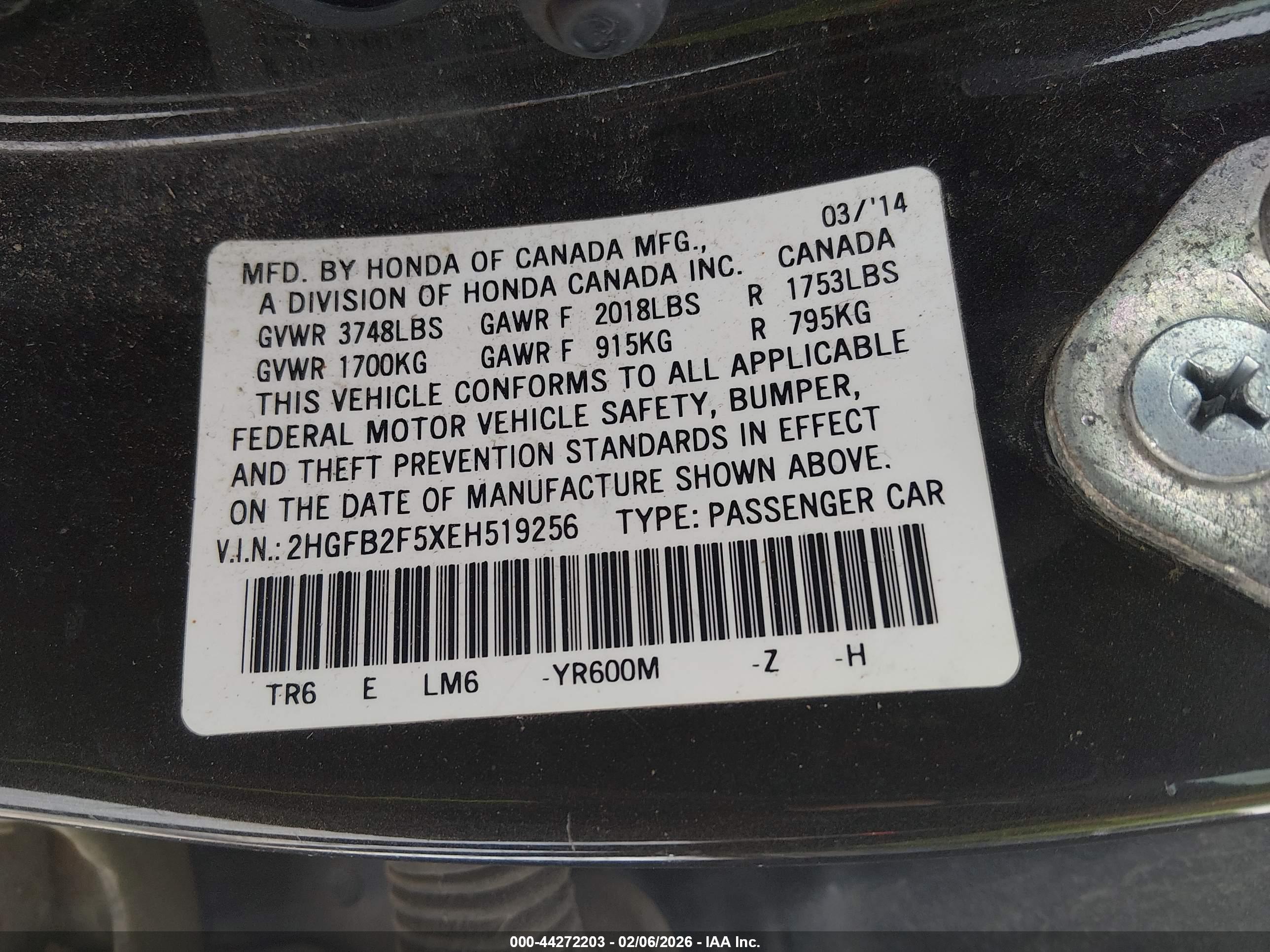 HONDA CIVIC image 9