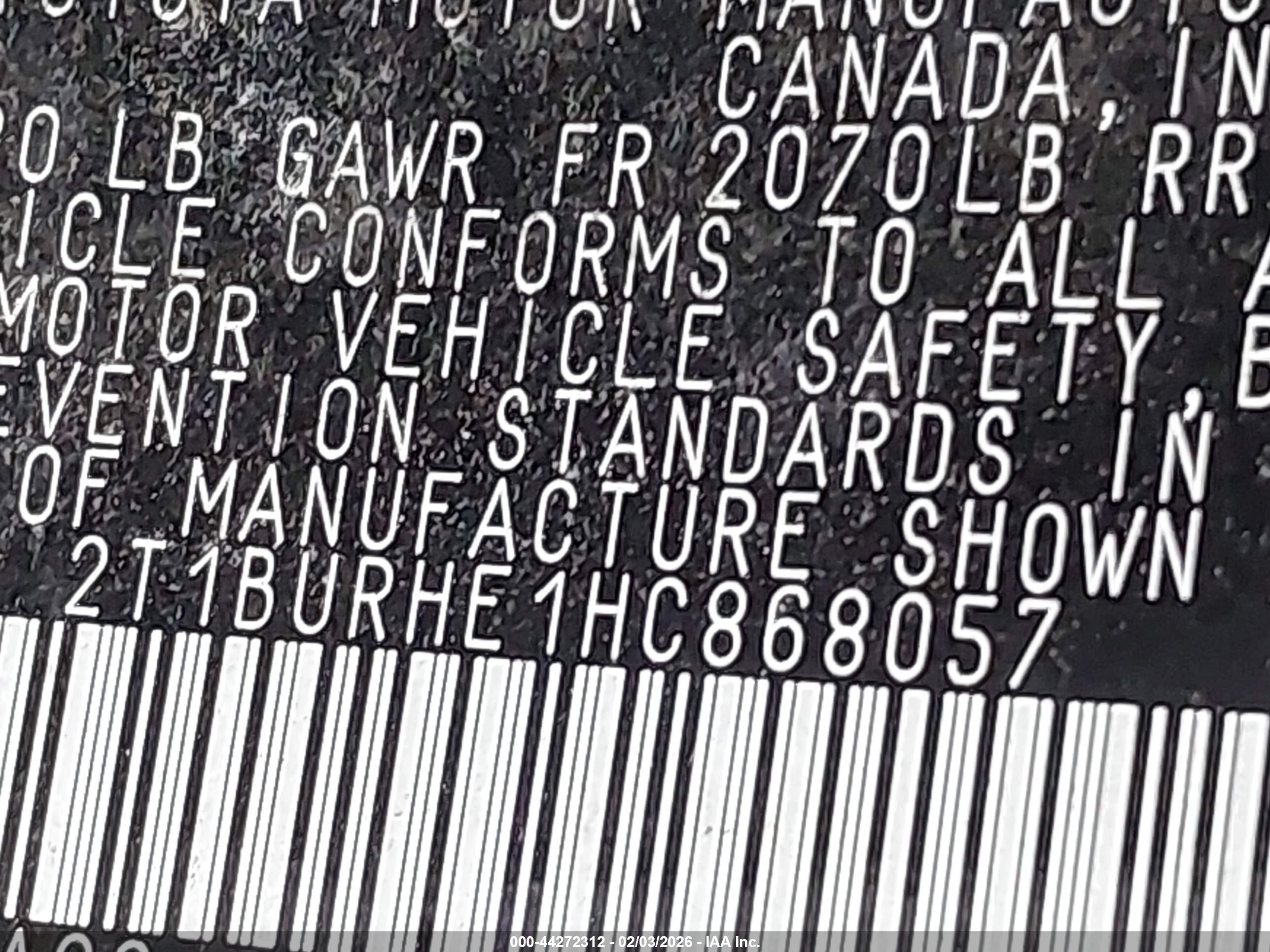 TOYOTA COROLLA image 9