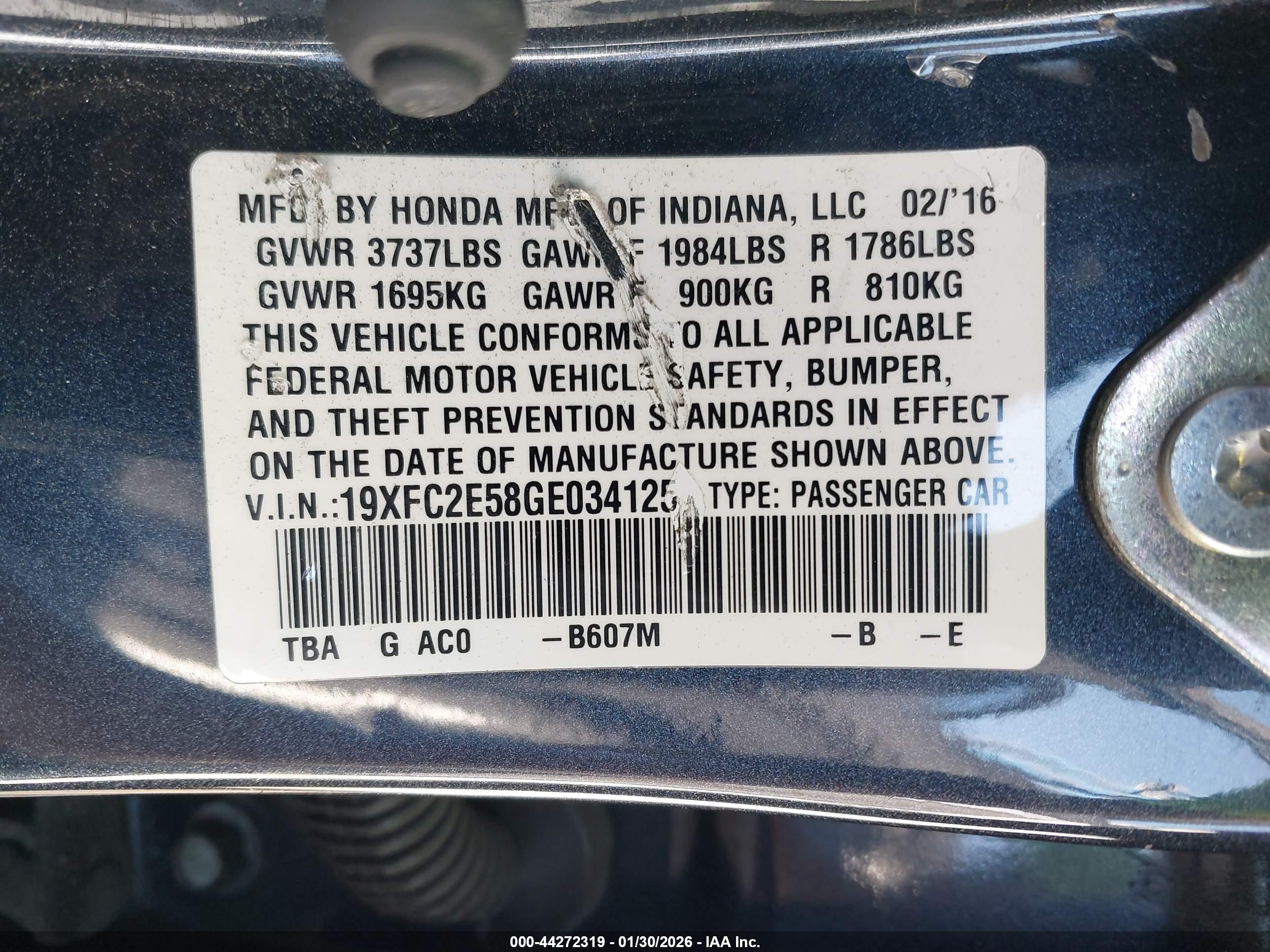 HONDA CIVIC image 9