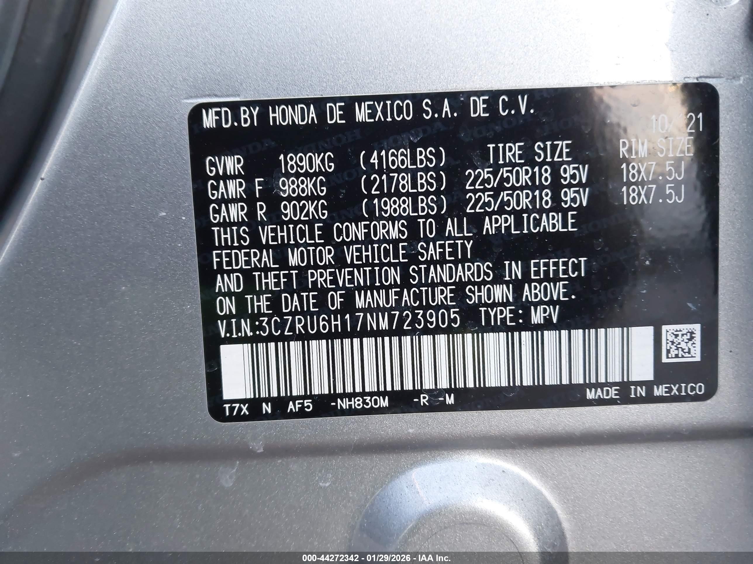 HONDA HR-V image 9