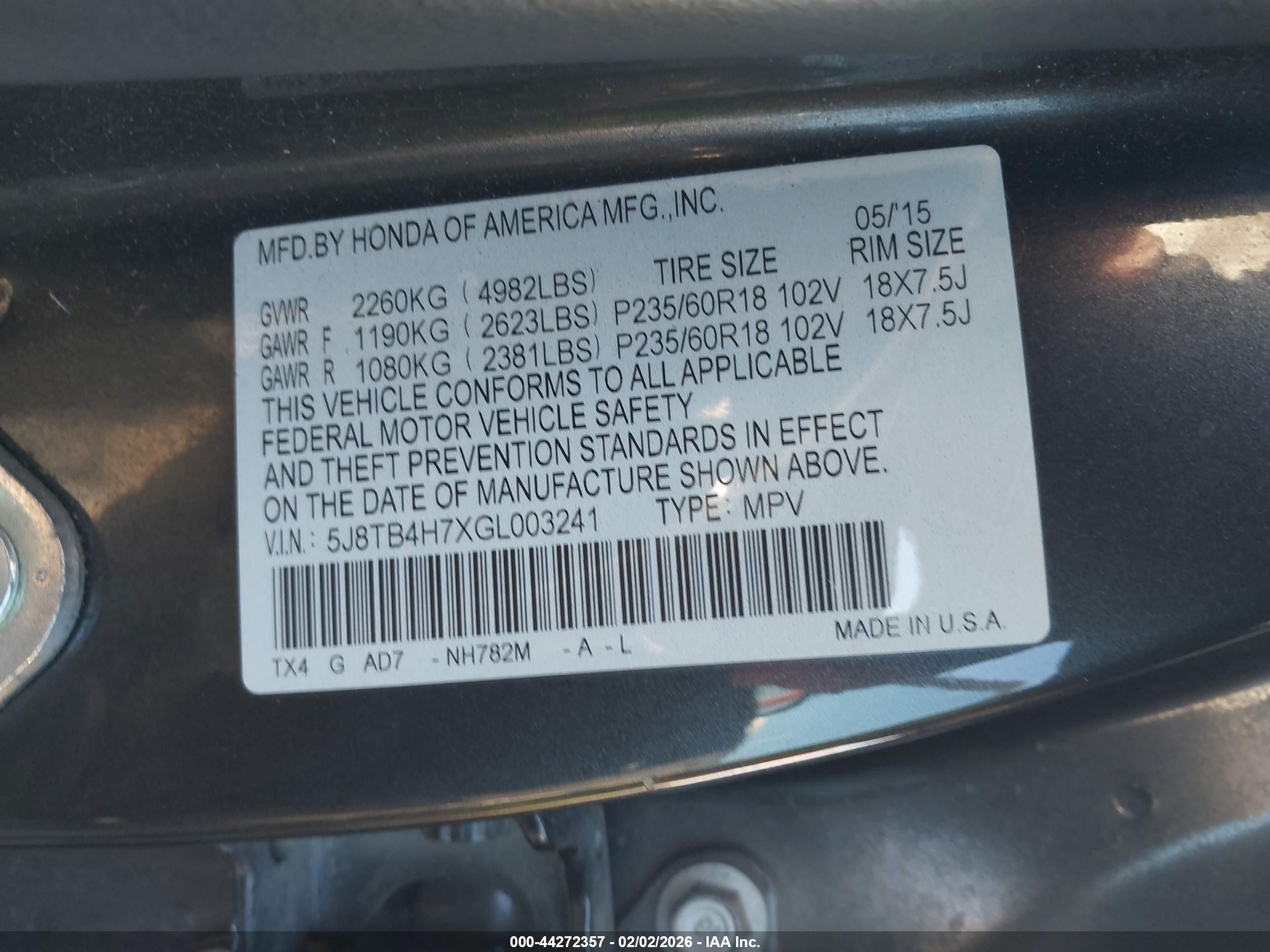 ACURA RDX image 9