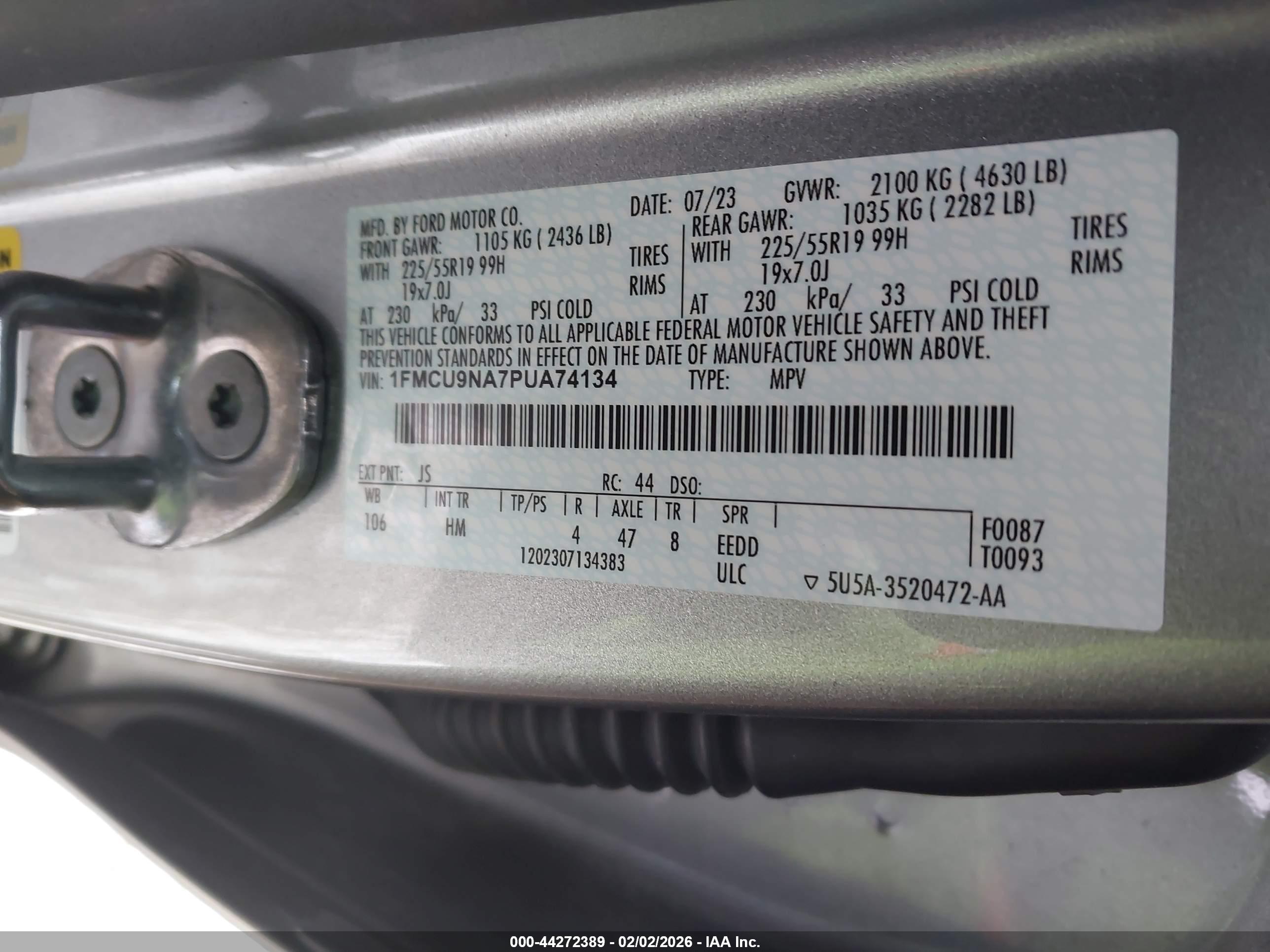 FORD ESCAPE image 9