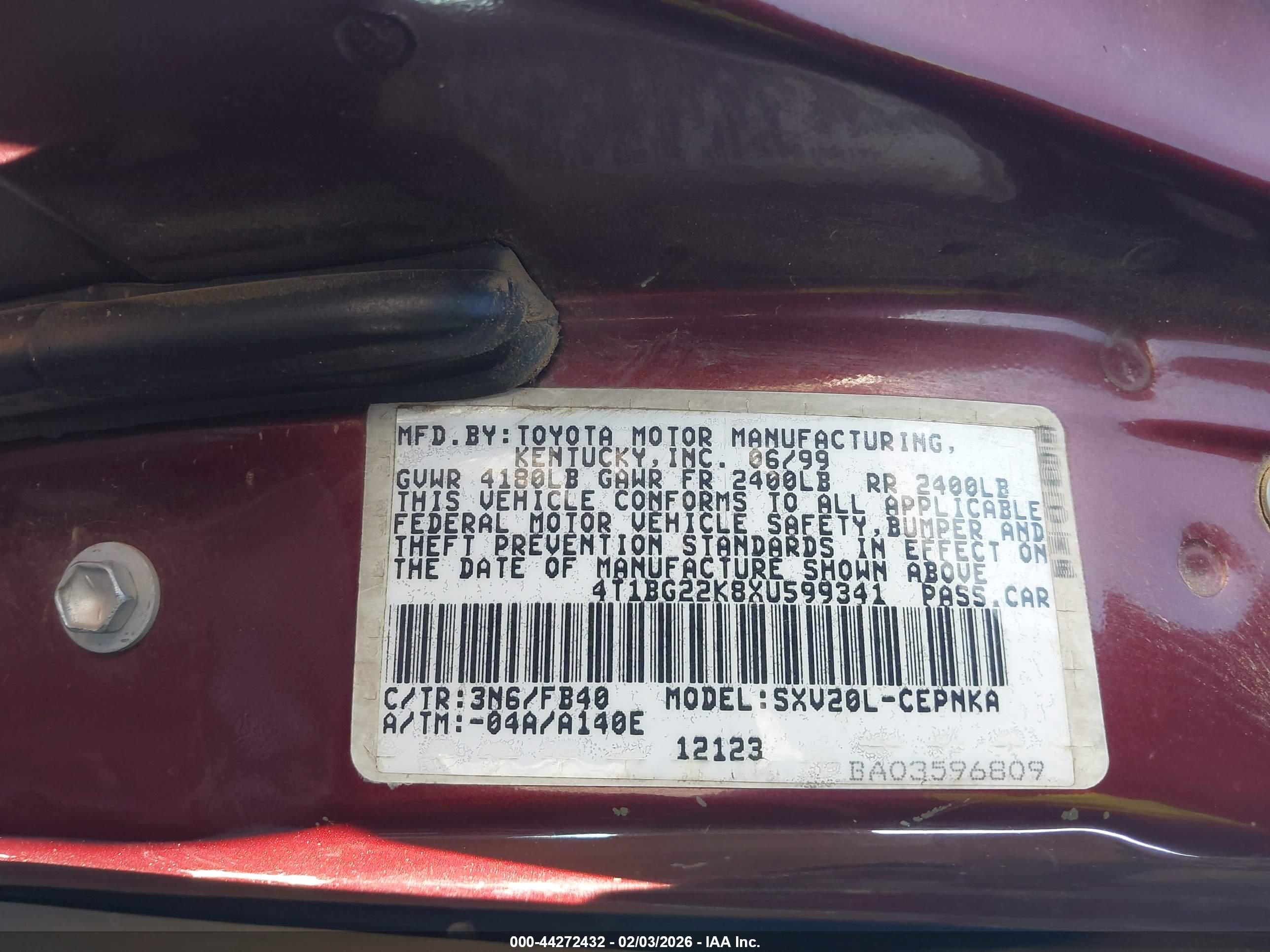 TOYOTA CAMRY image 9