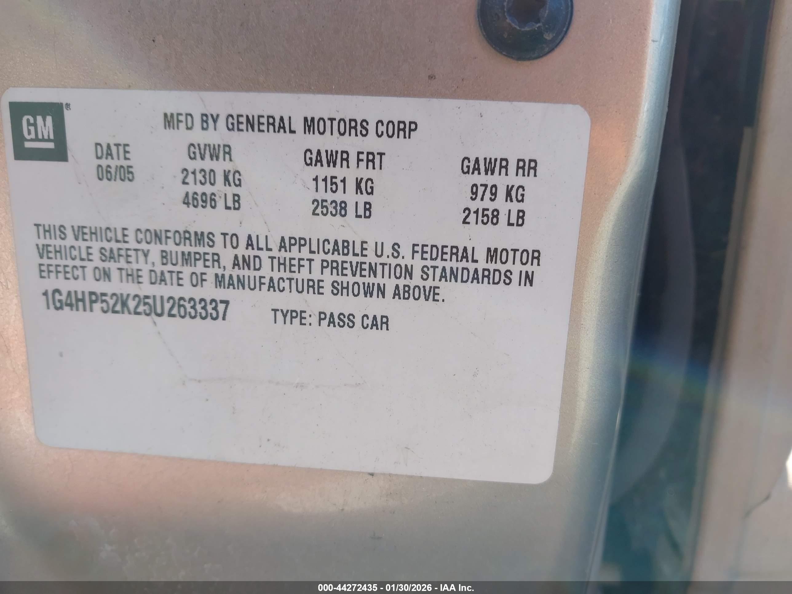 BUICK LESABRE image 9