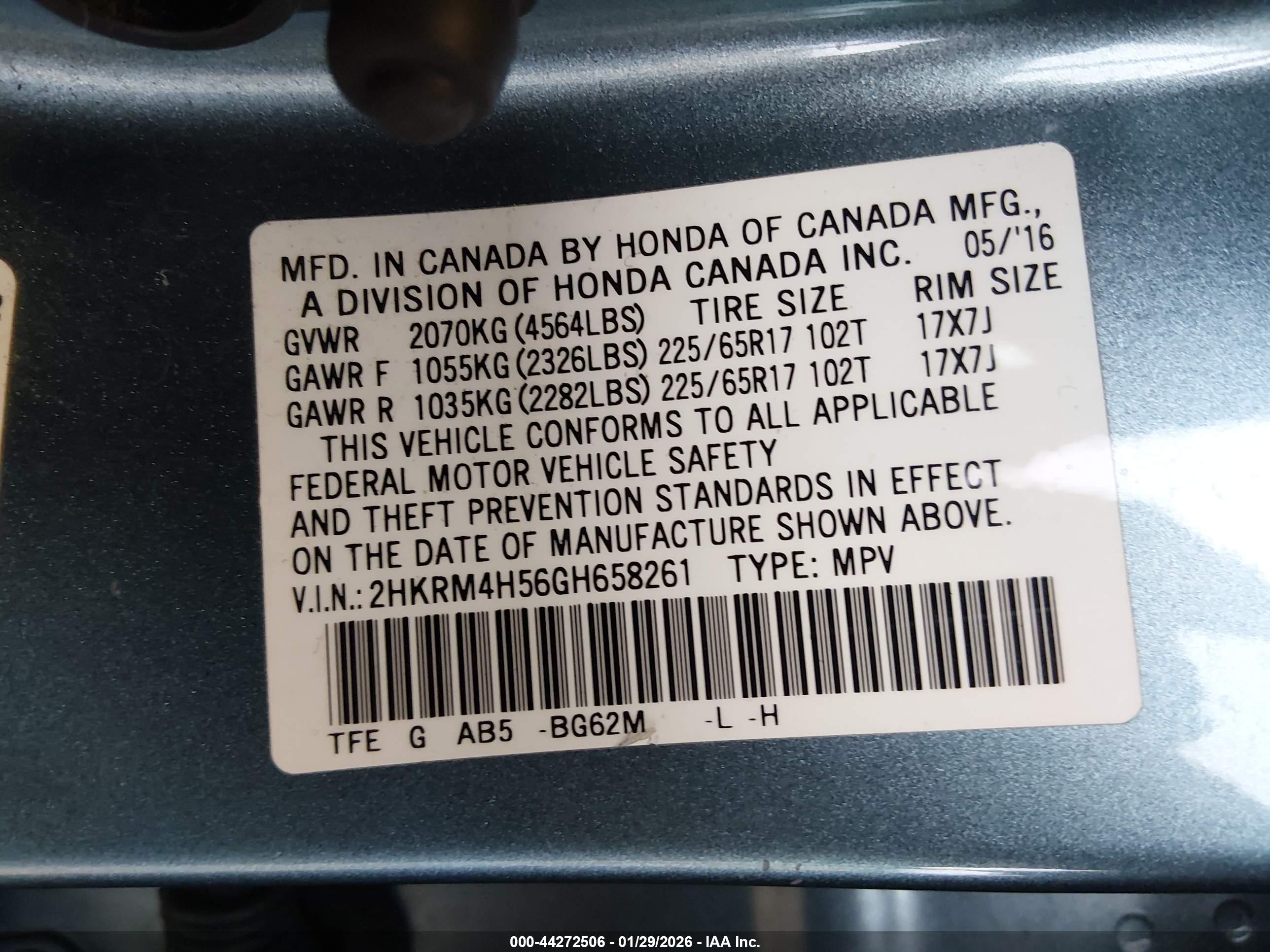 HONDA CR-V image 9