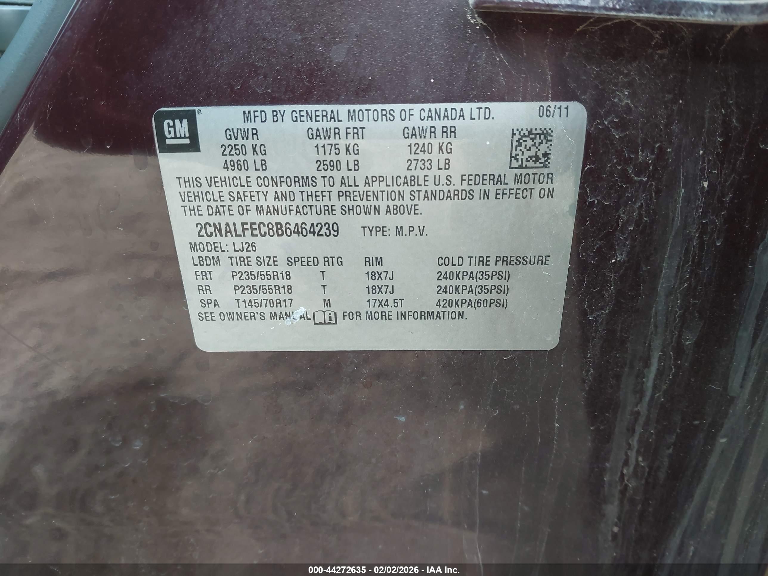 CHEVROLET EQUINOX image 9
