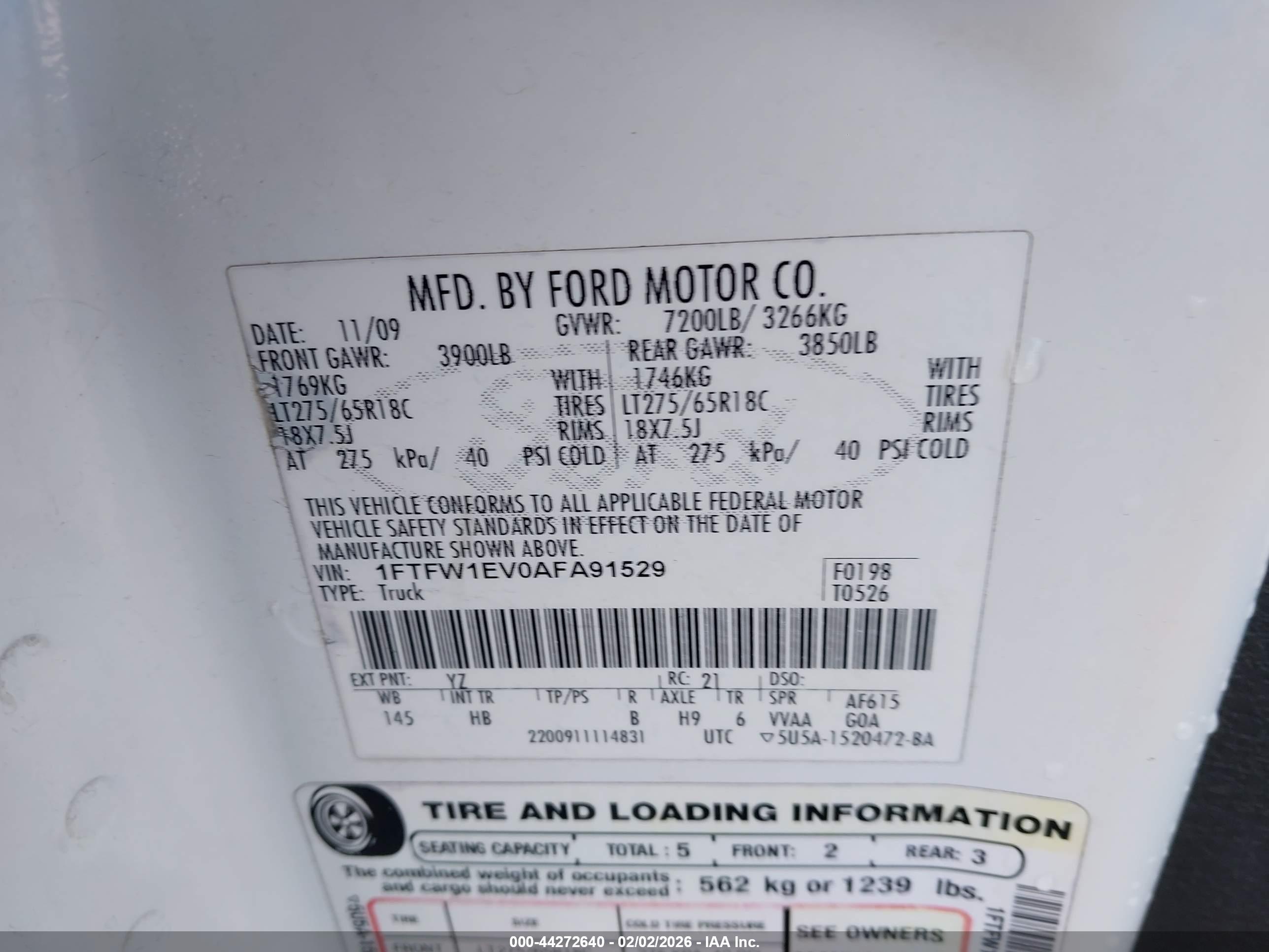 FORD F-150 image 9