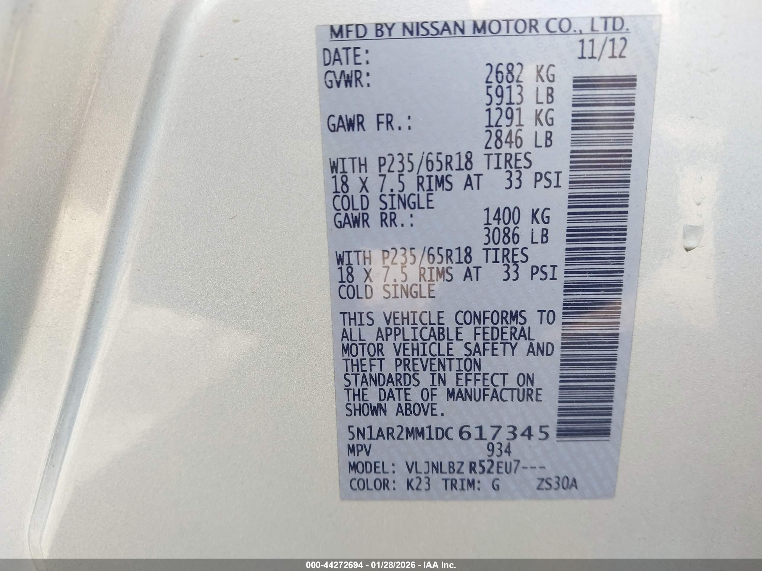 NISSAN PATHFINDER image 9
