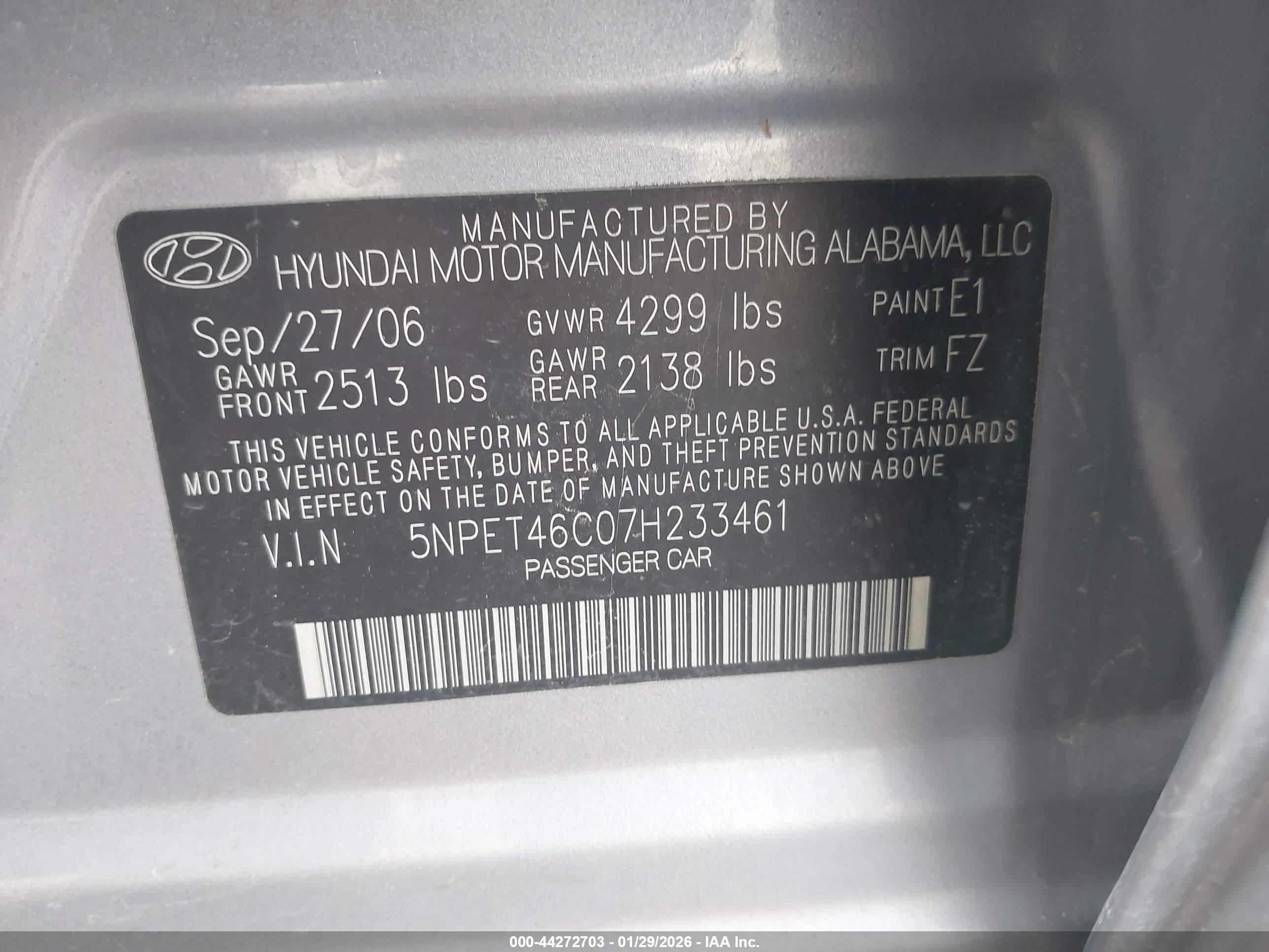 HYUNDAI SONATA image 9