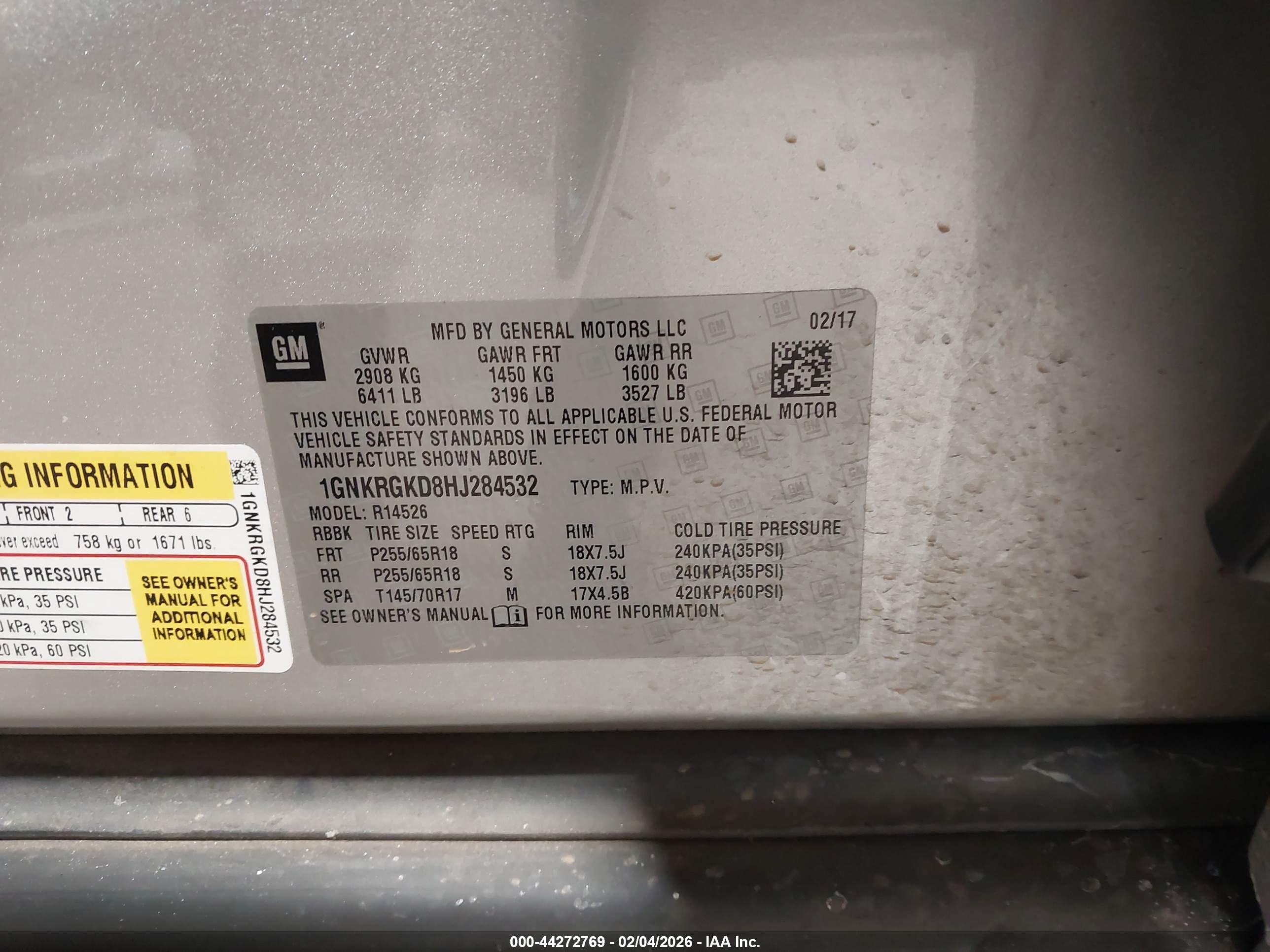 CHEVROLET TRAVERSE image 9