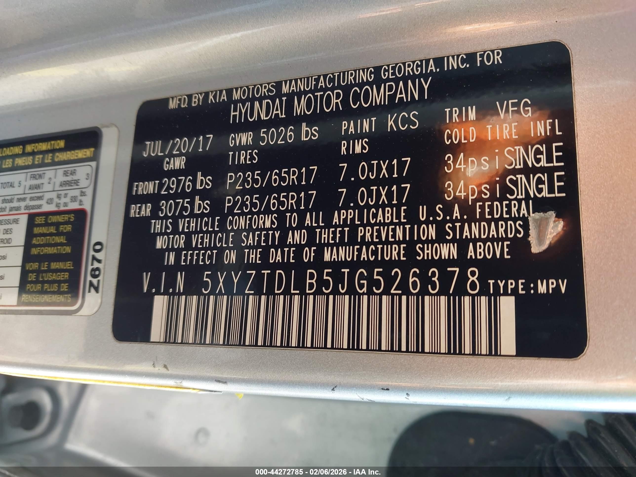 HYUNDAI SANTA image 9
