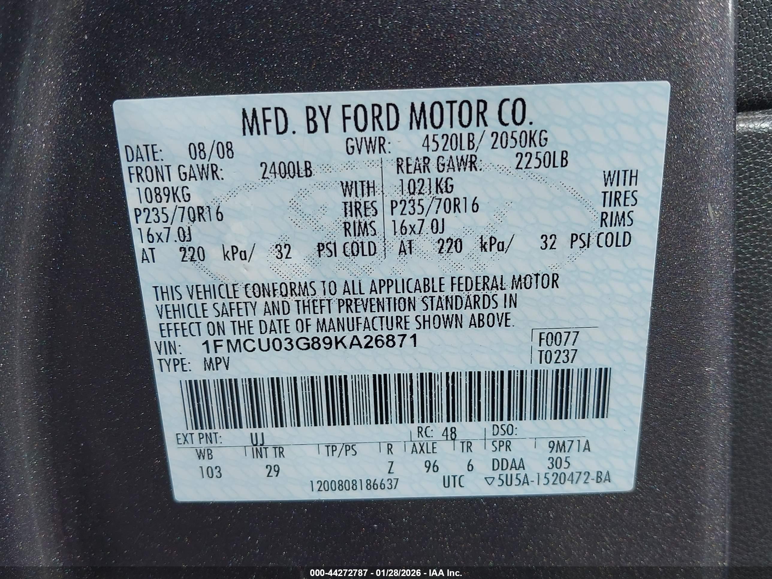 FORD ESCAPE image 9
