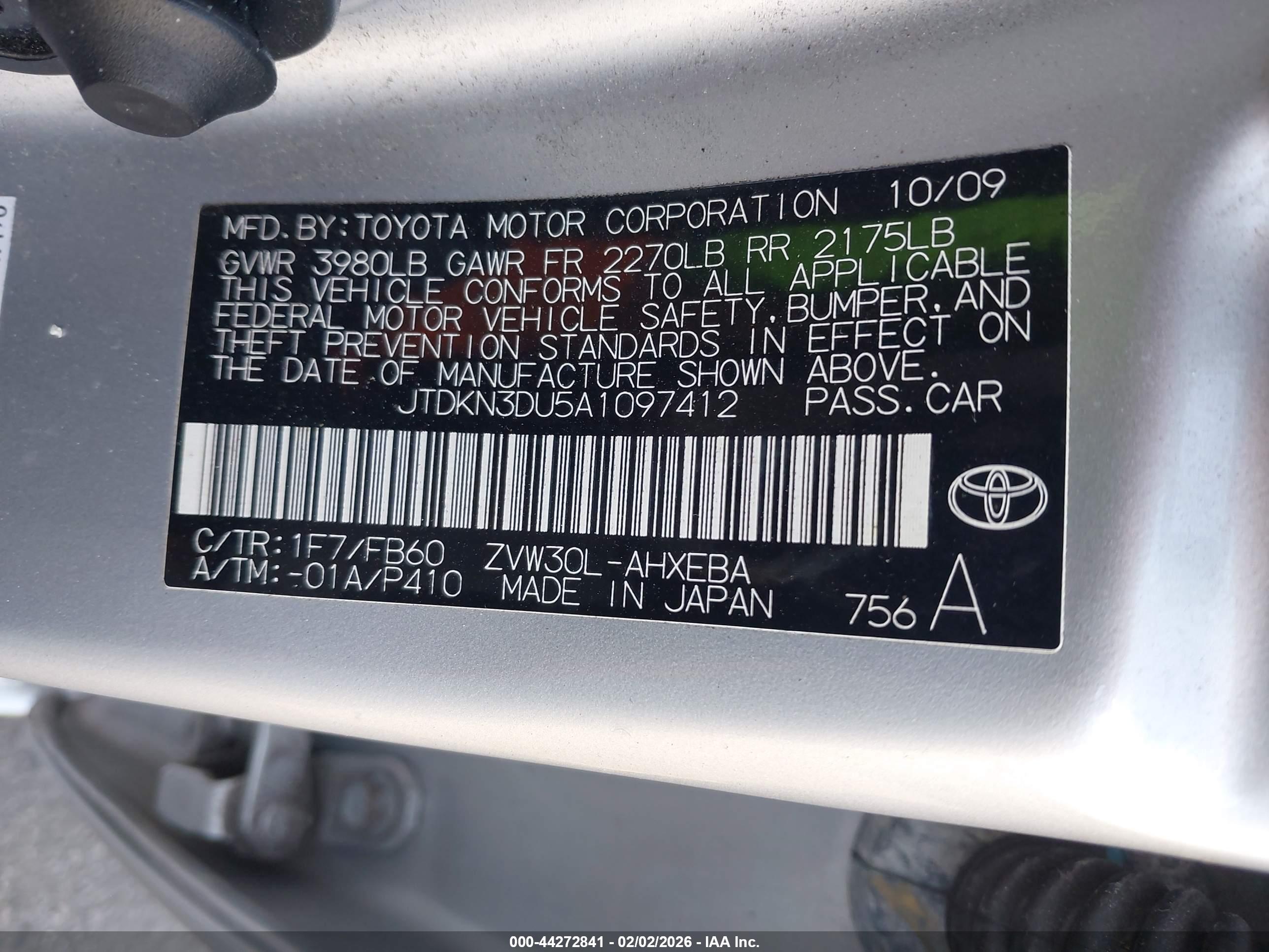 TOYOTA PRIUS image 9